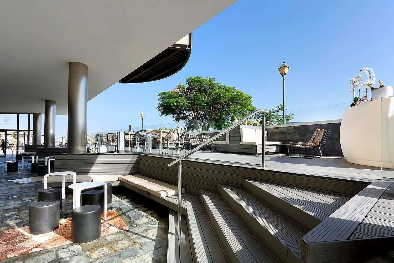 Balcony/Terrace in Eurostars Las Salinas