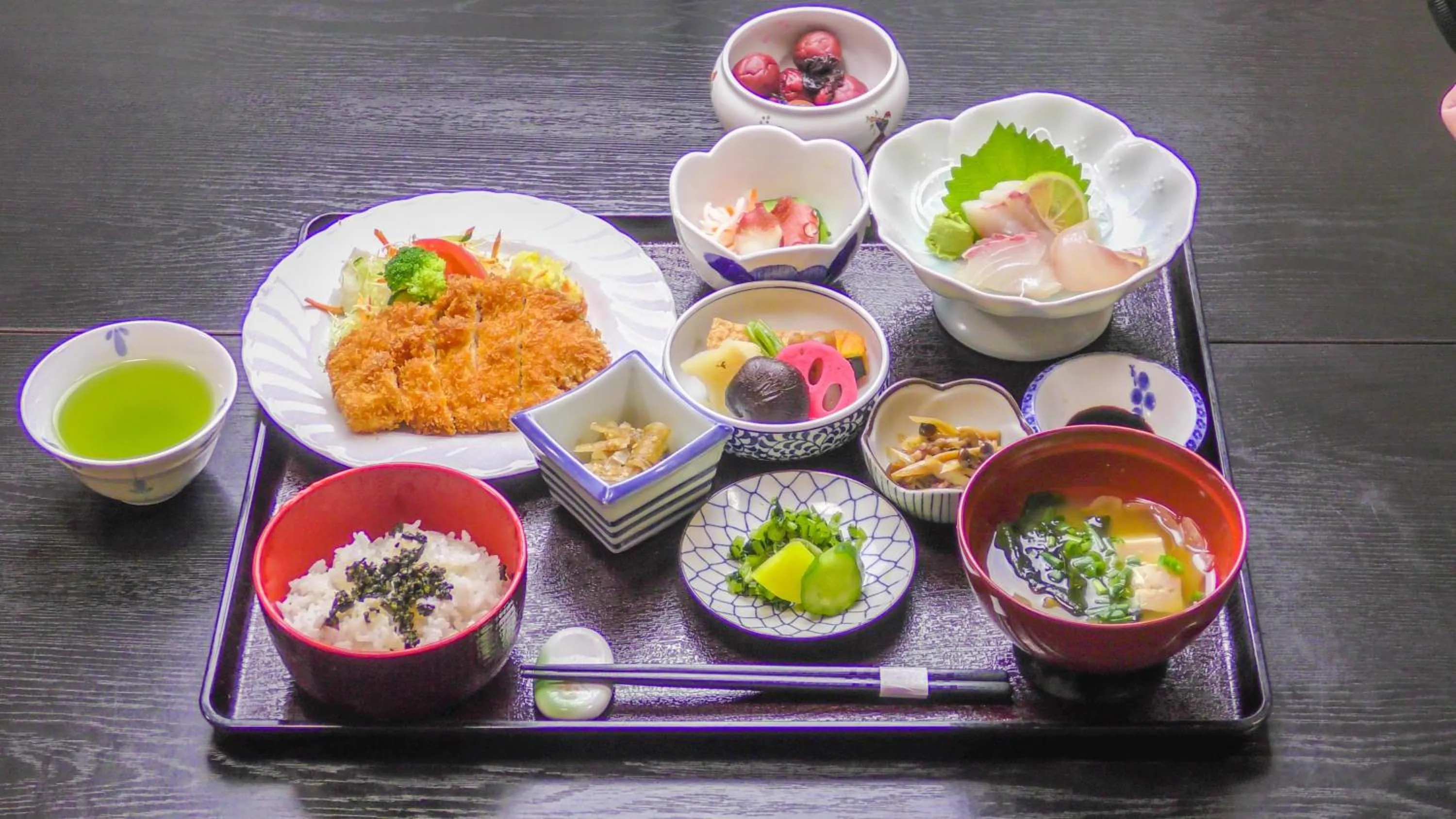 Dinner in Hotel Tsuchiya