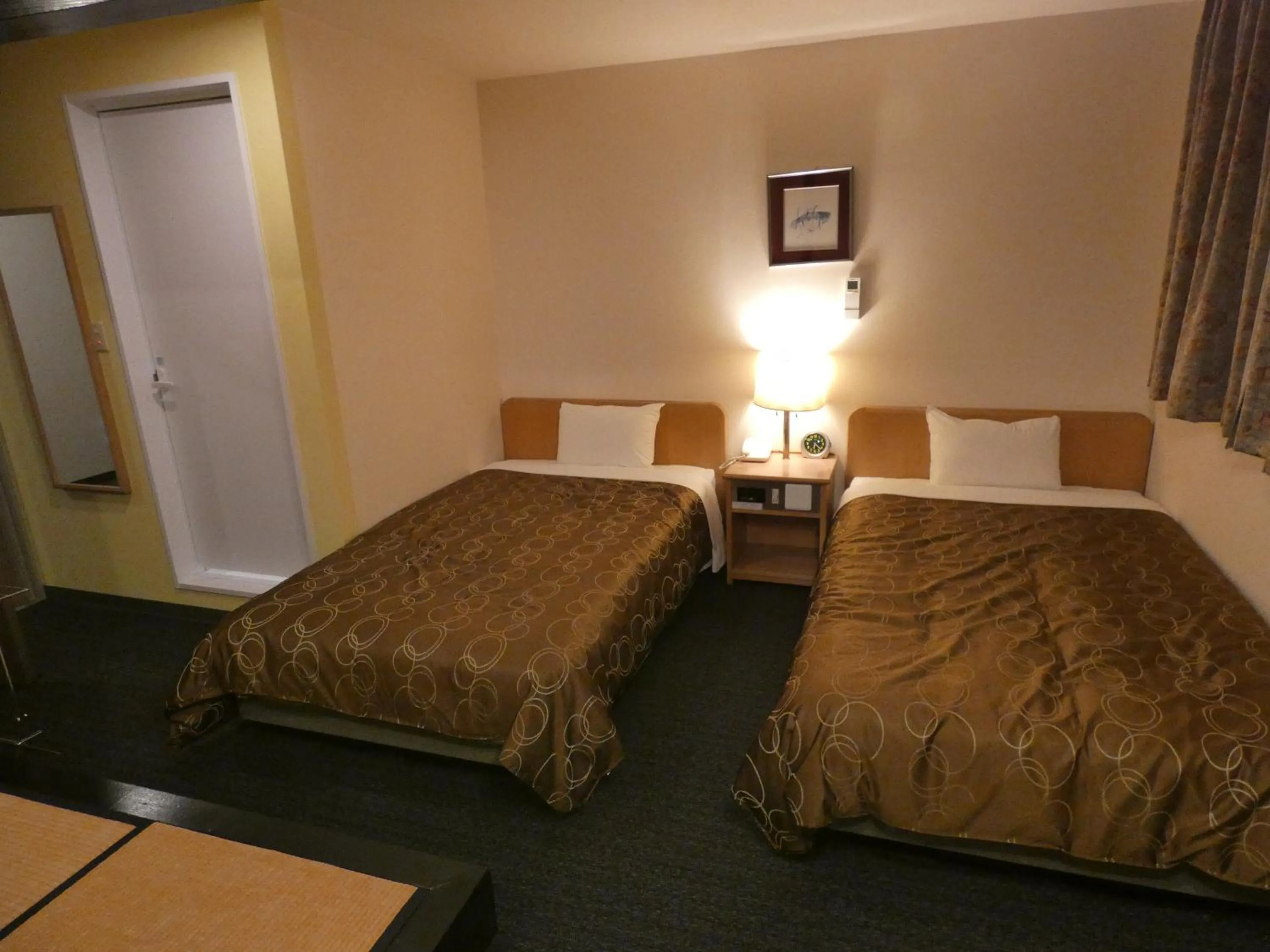 Bed in Hotel Tsuchiya