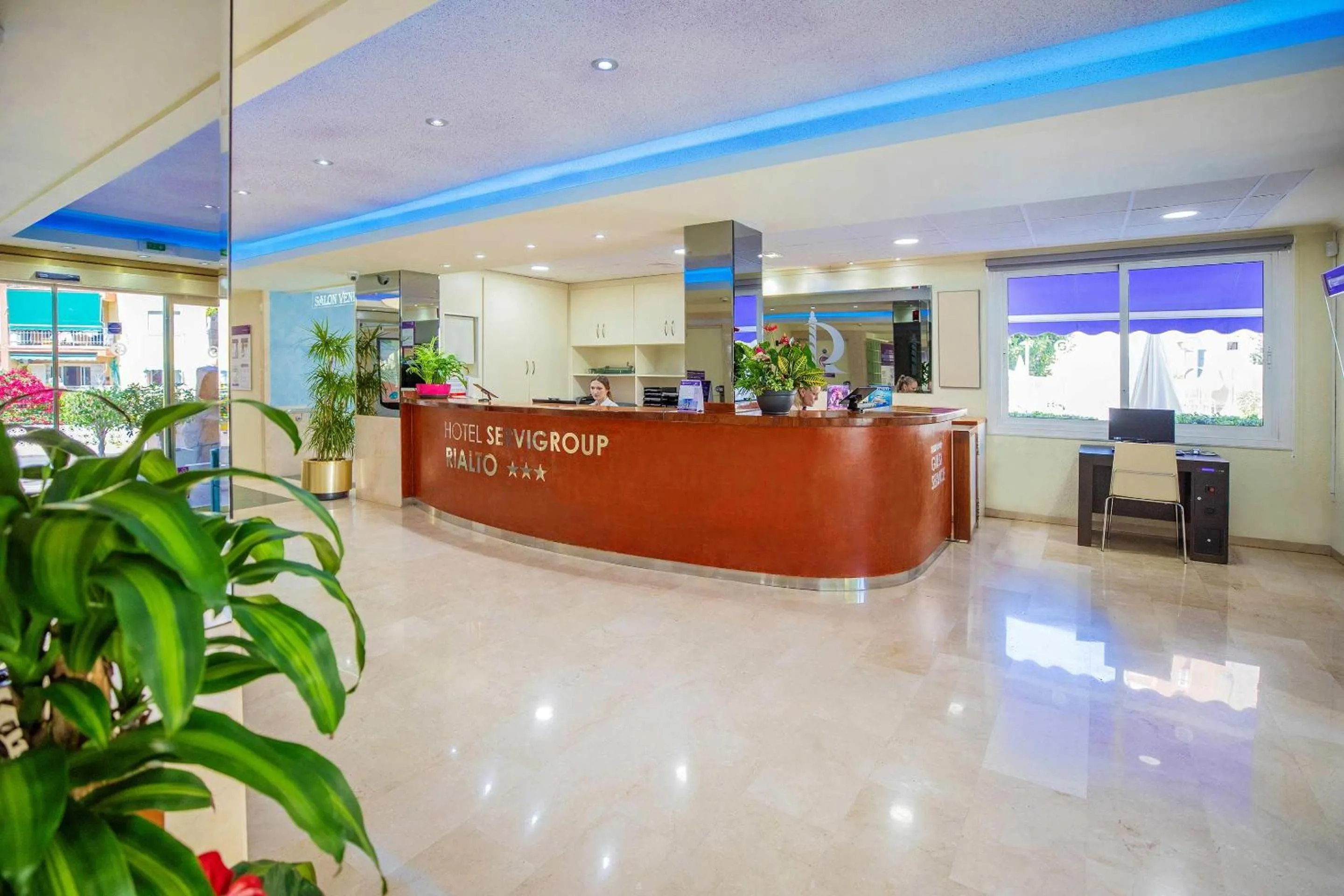 Lobby or reception in Hotel Servigroup Rialto