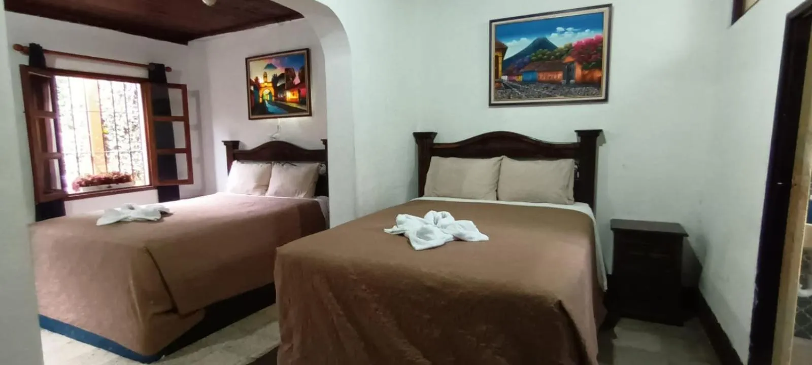 Bed in Hotel San Sebastián