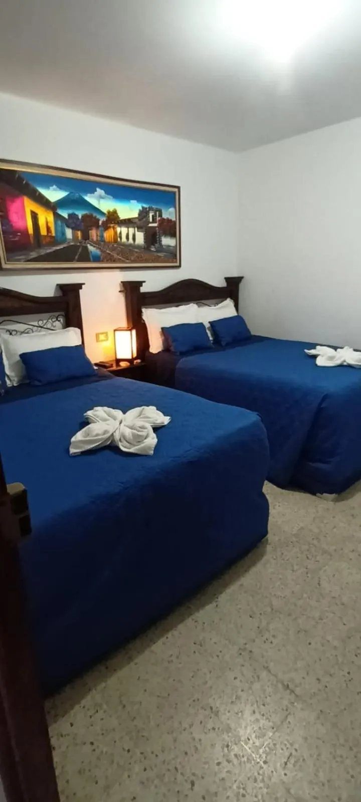 Bed in Hotel San Sebastián