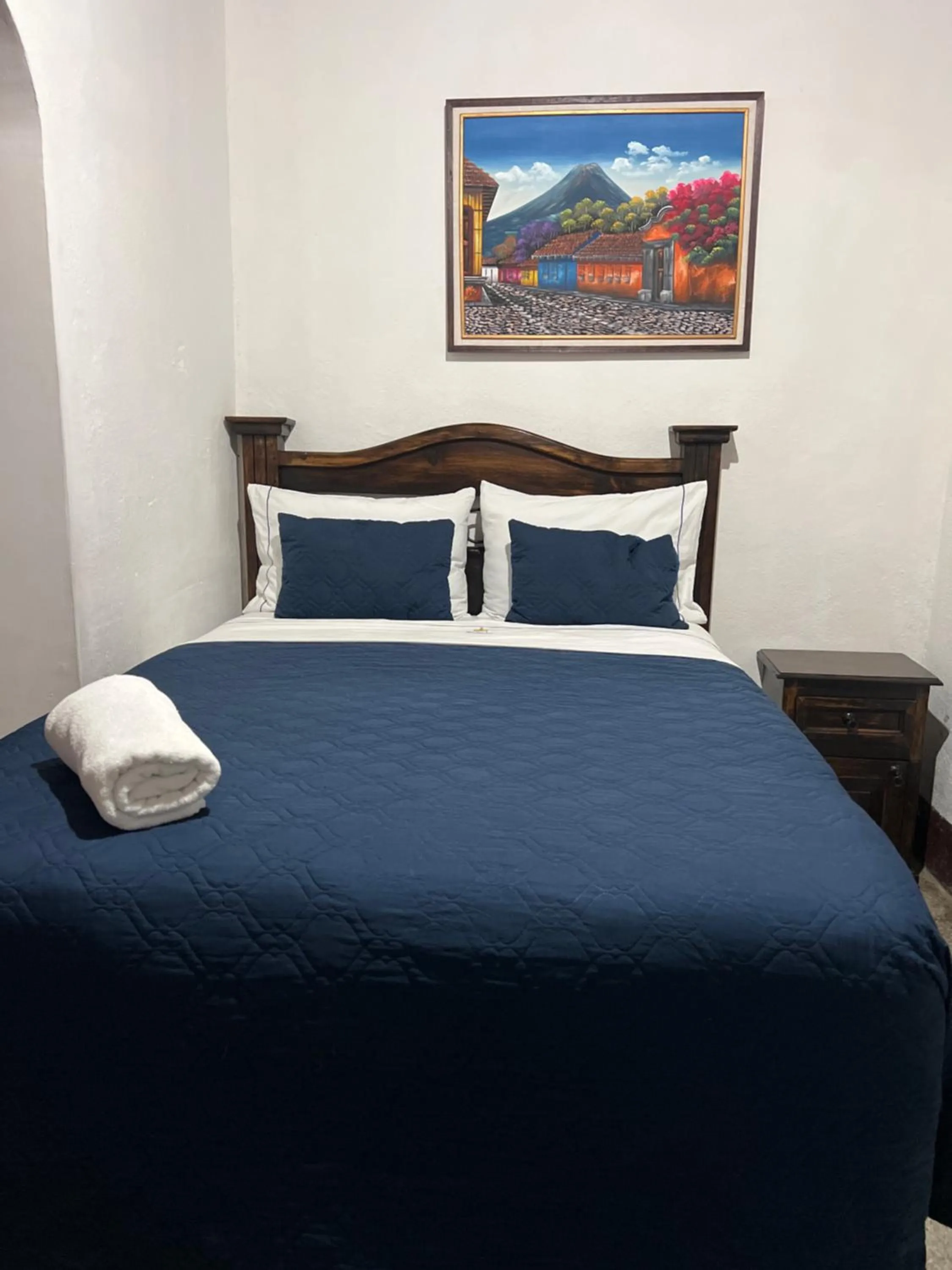 Bed in Hotel San Sebastián