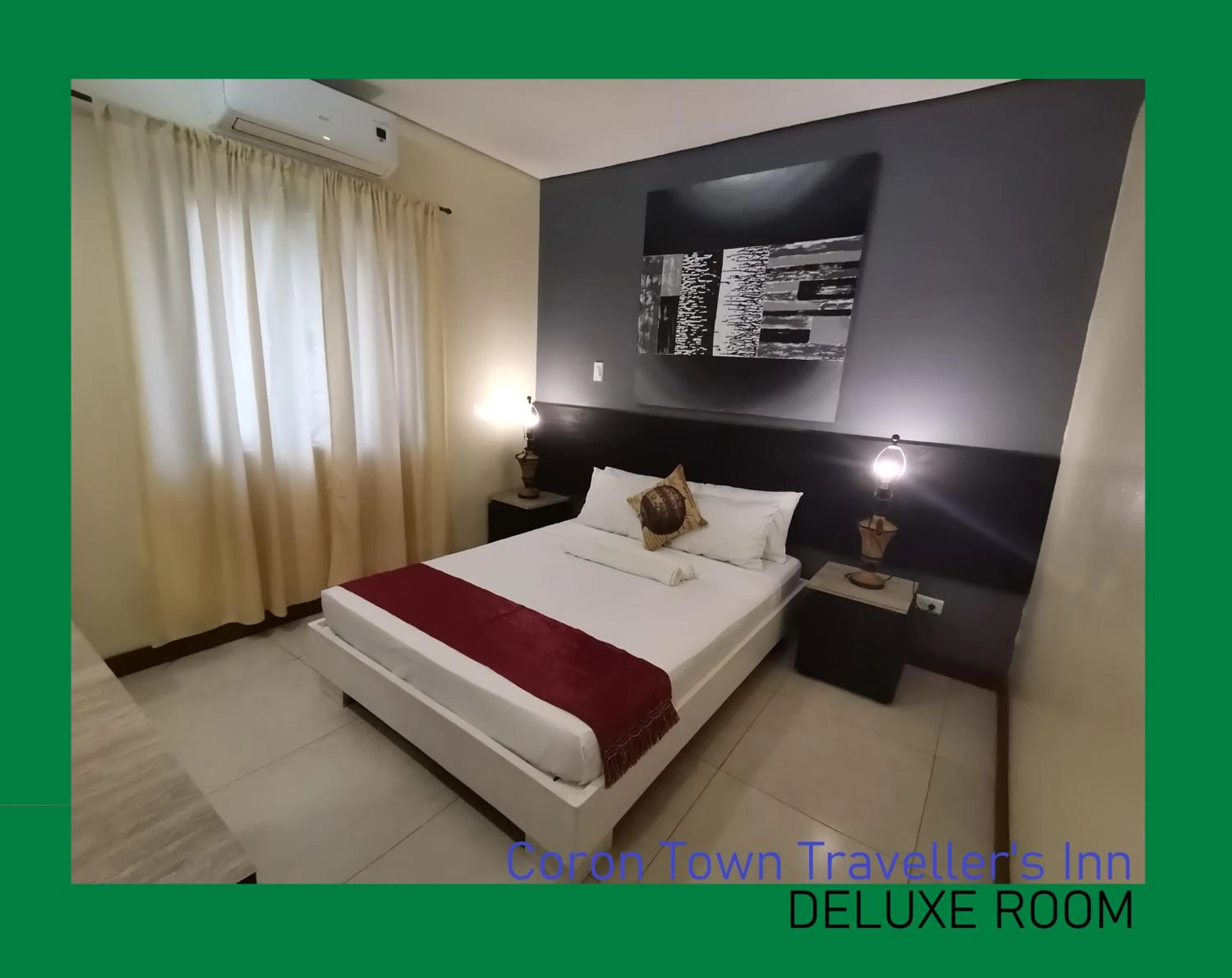 Bedroom in Coron town travellers inn