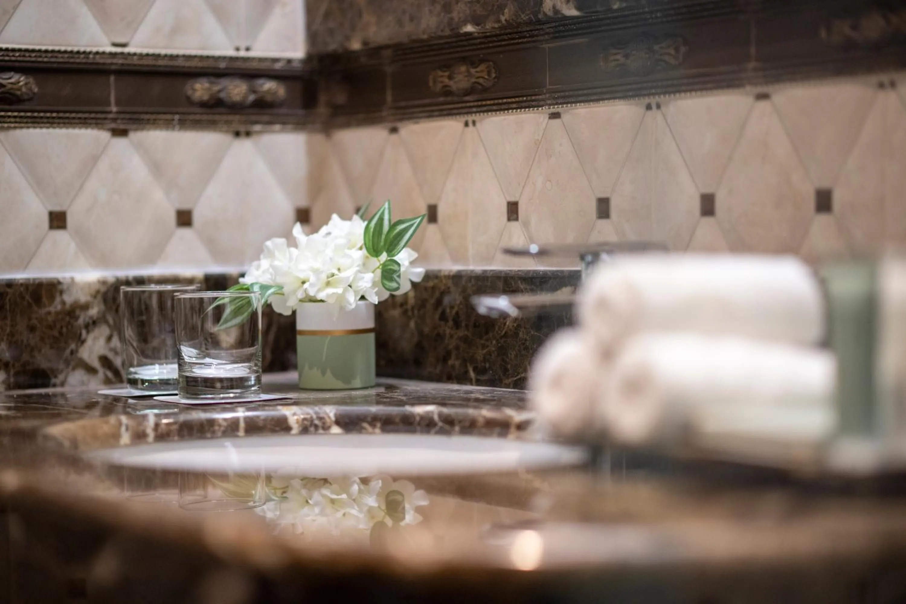 Bathroom in La Maison Hotel Doha