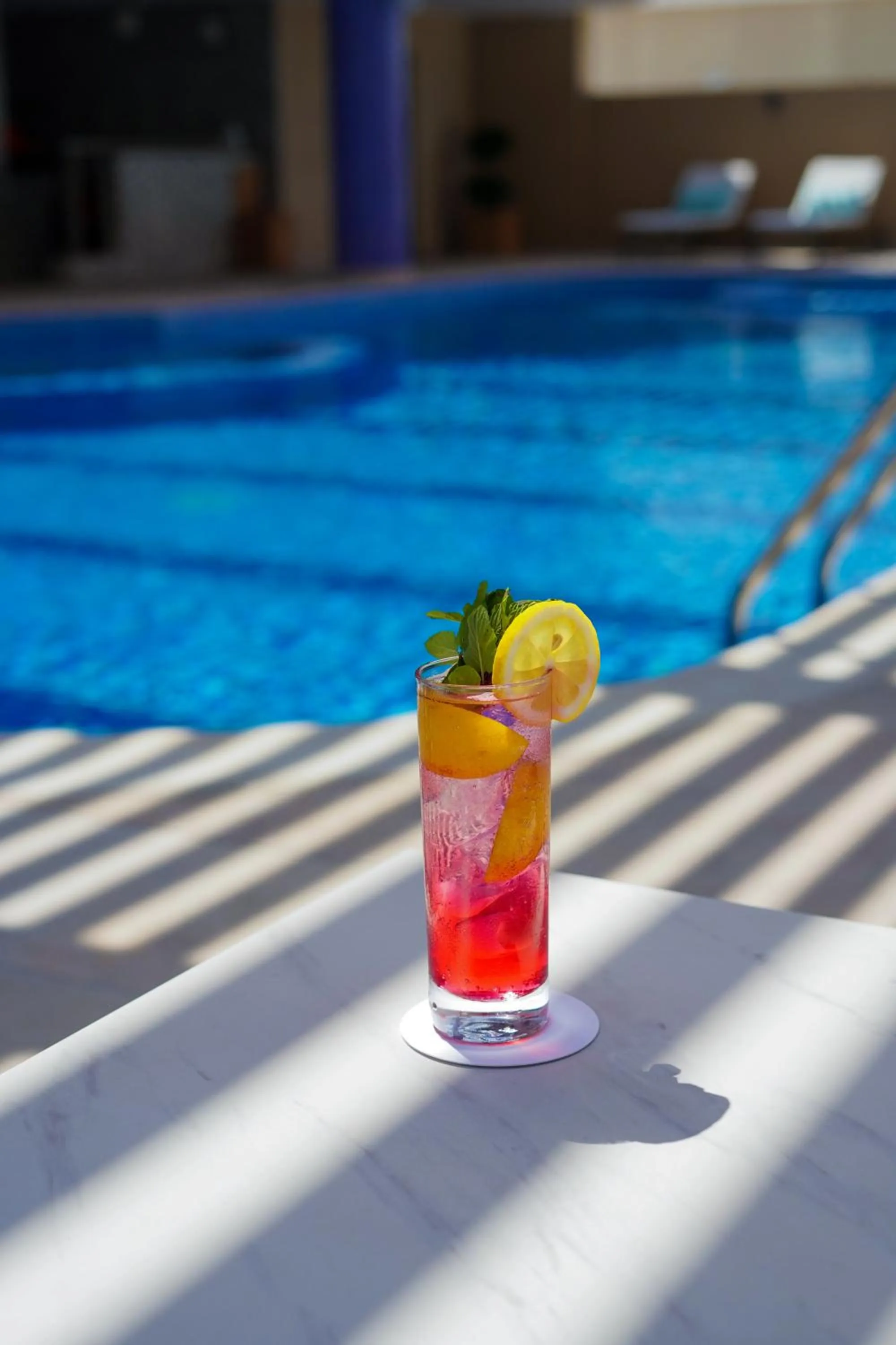 Swimming pool in La Maison Hotel Doha
