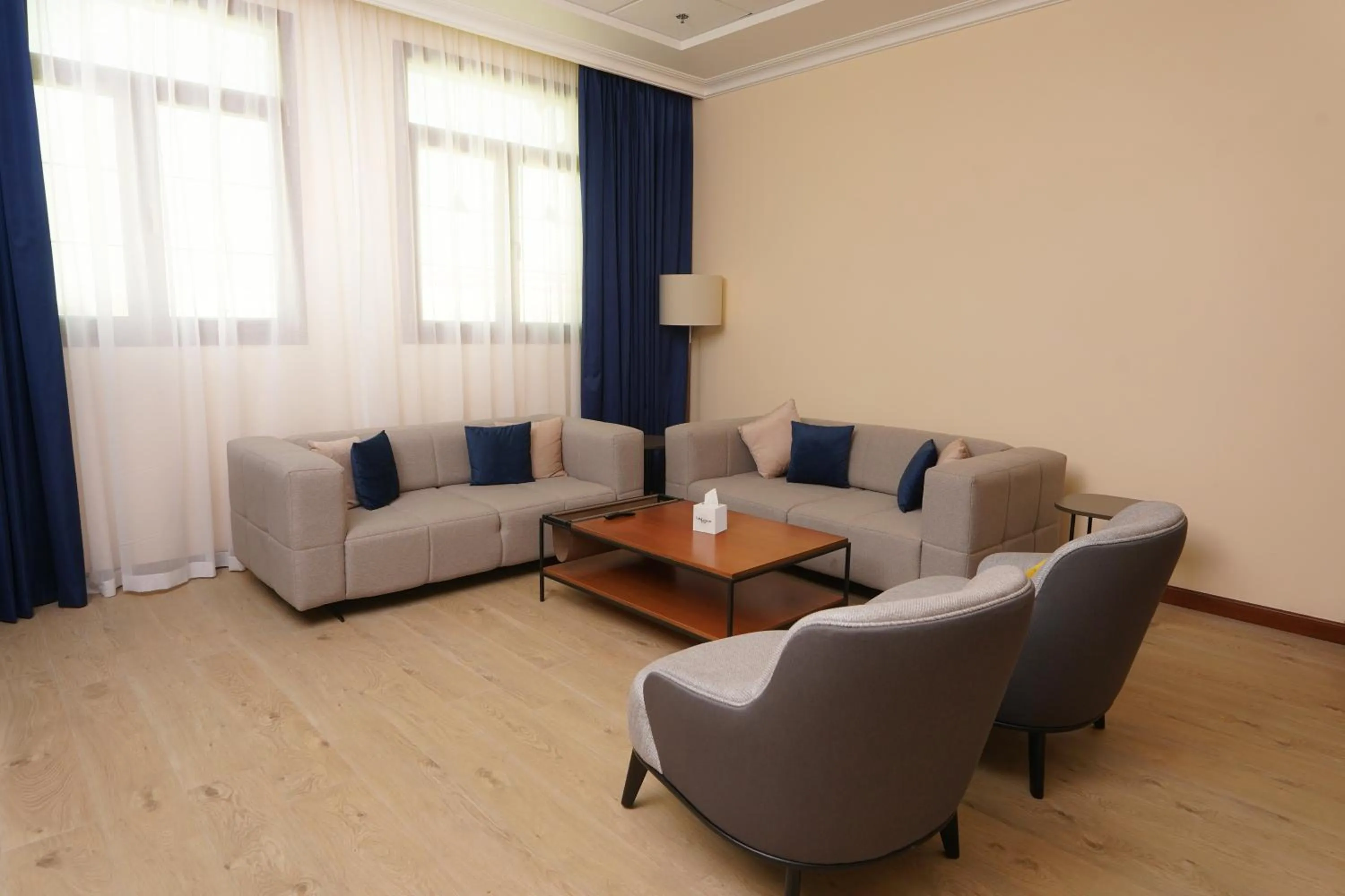 Living room in La Maison Hotel Doha