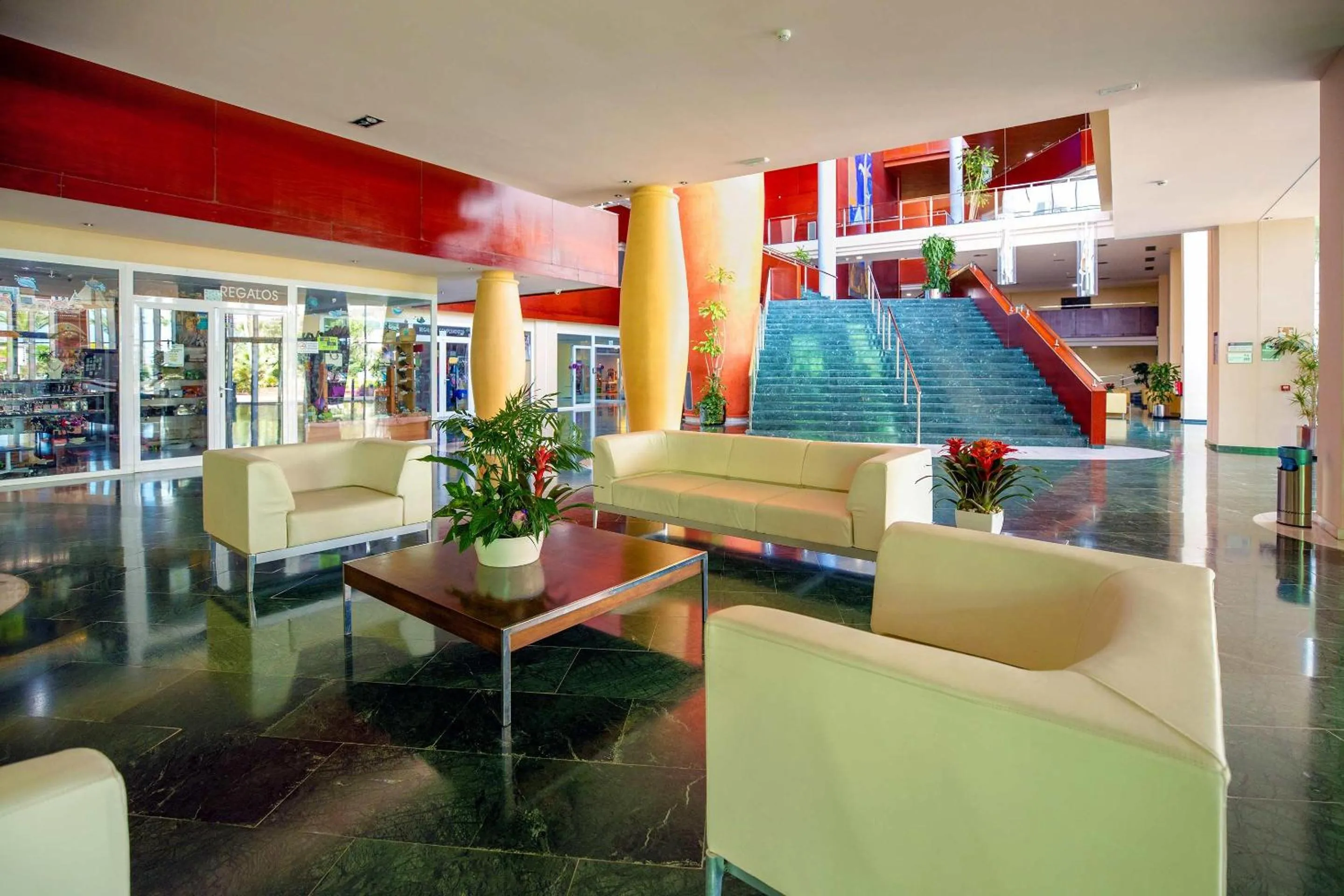 Lobby or reception in Hotel Servigroup Marina Playa