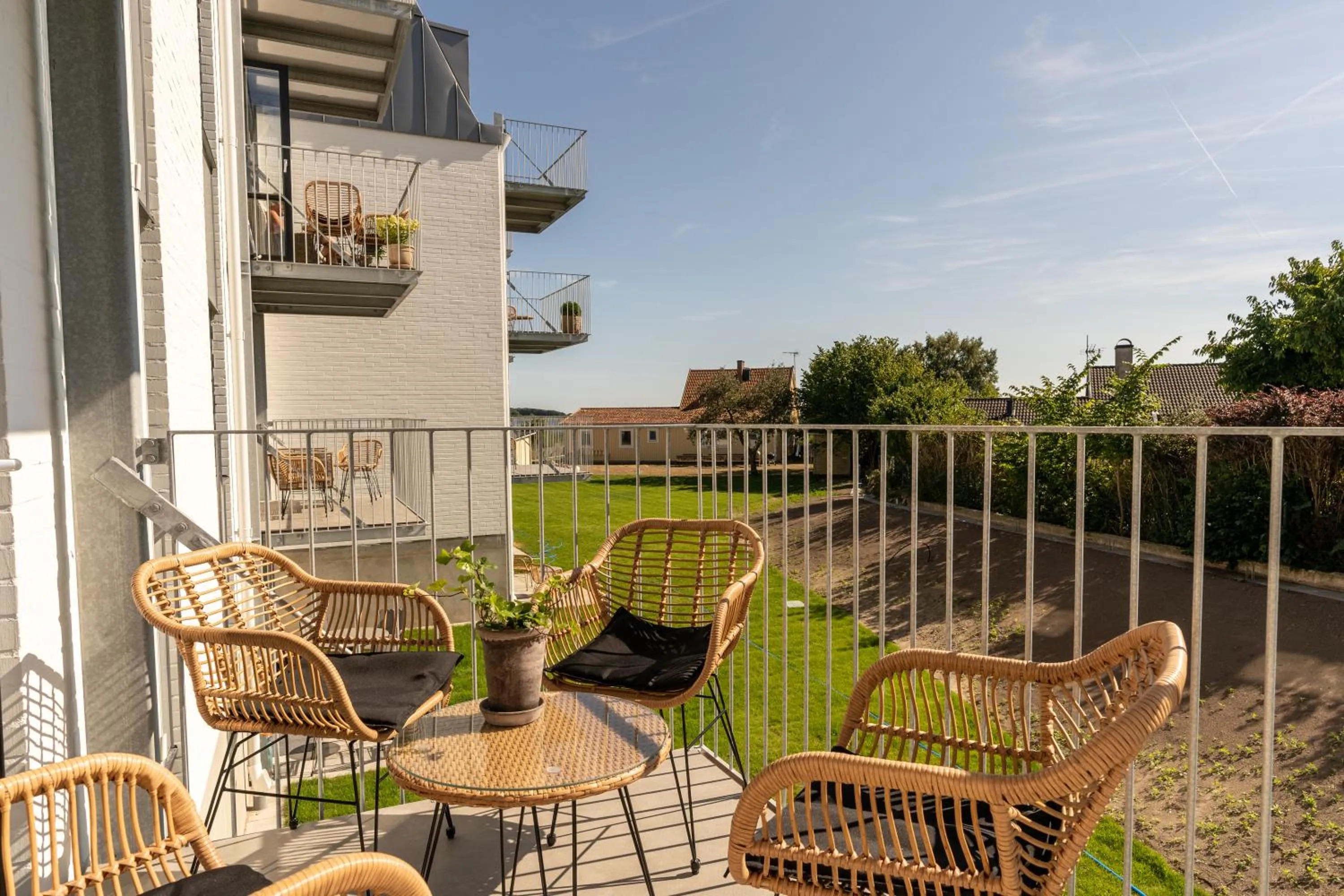 Balcony/Terrace in Hotell Hanöhus Hällevik