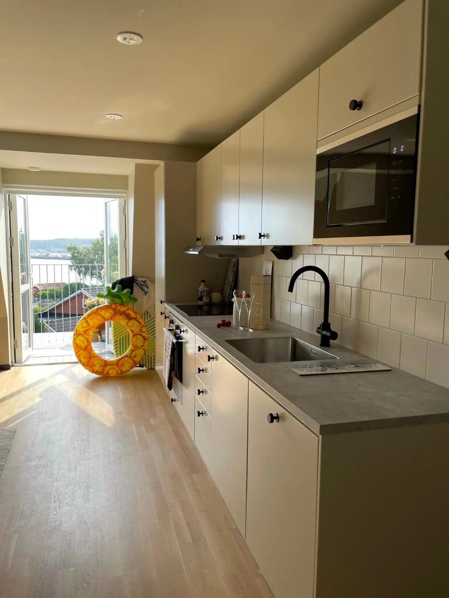 Kitchen or kitchenette in Hotell Hanöhus Hällevik