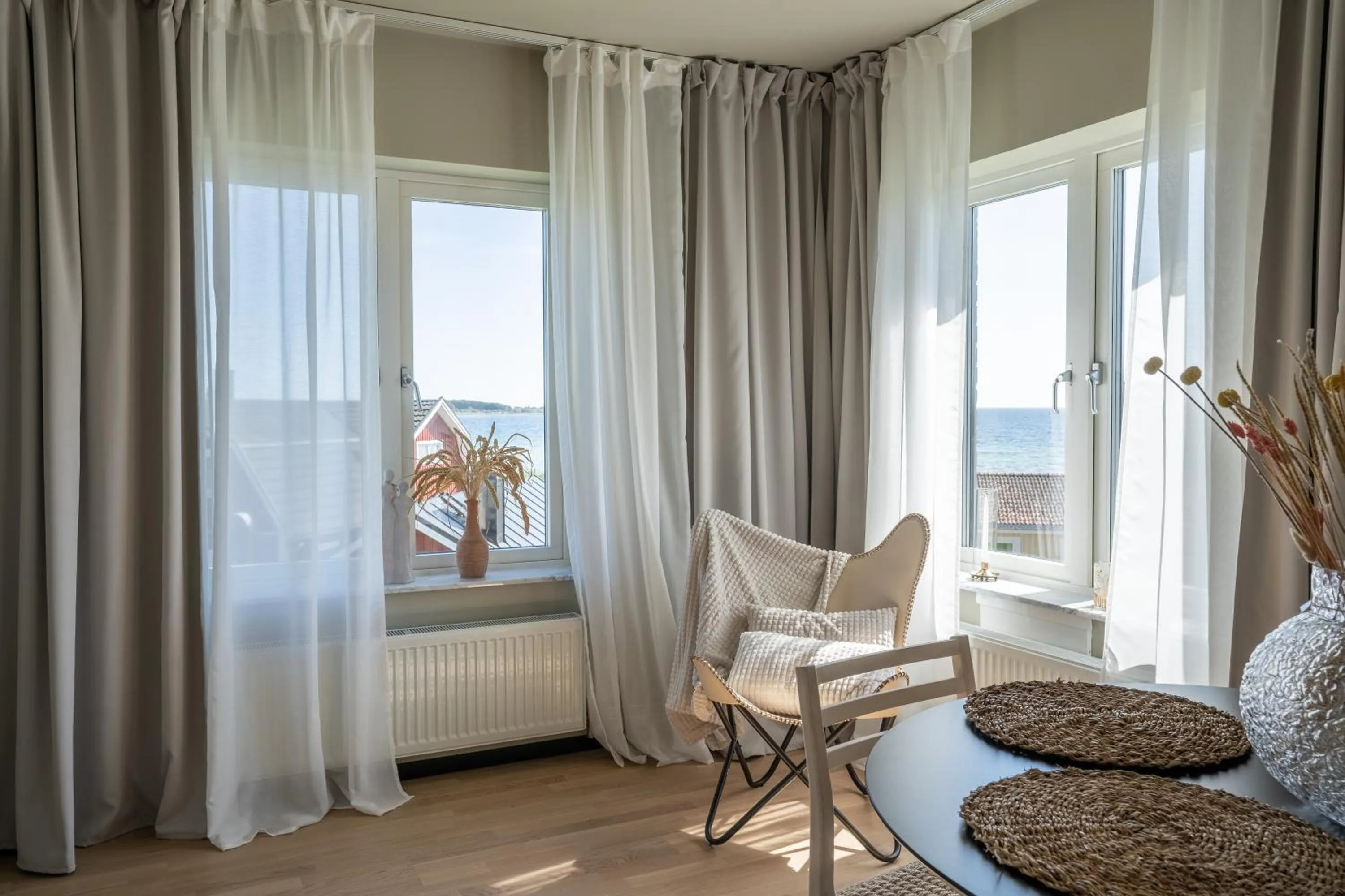 Living room in Hotell Hanöhus Hällevik