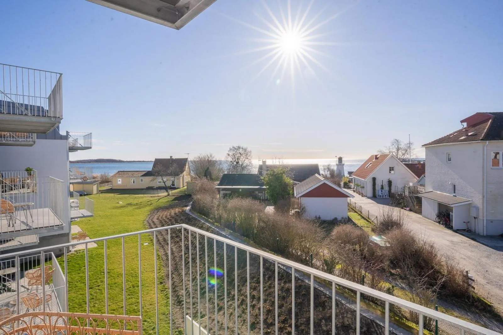 Balcony/Terrace in Hotell Hanöhus Hällevik