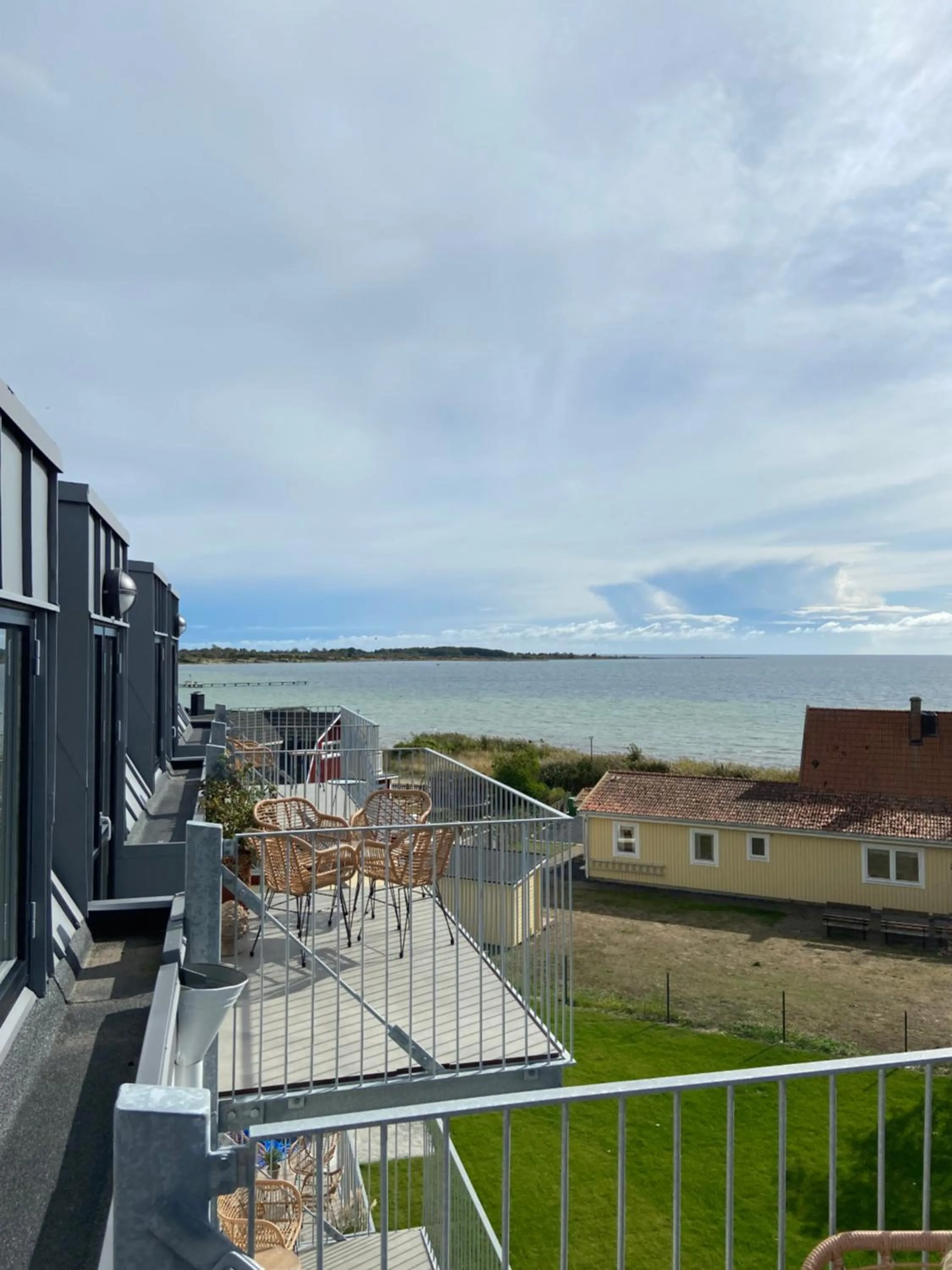 Balcony/Terrace in Hotell Hanöhus Hällevik