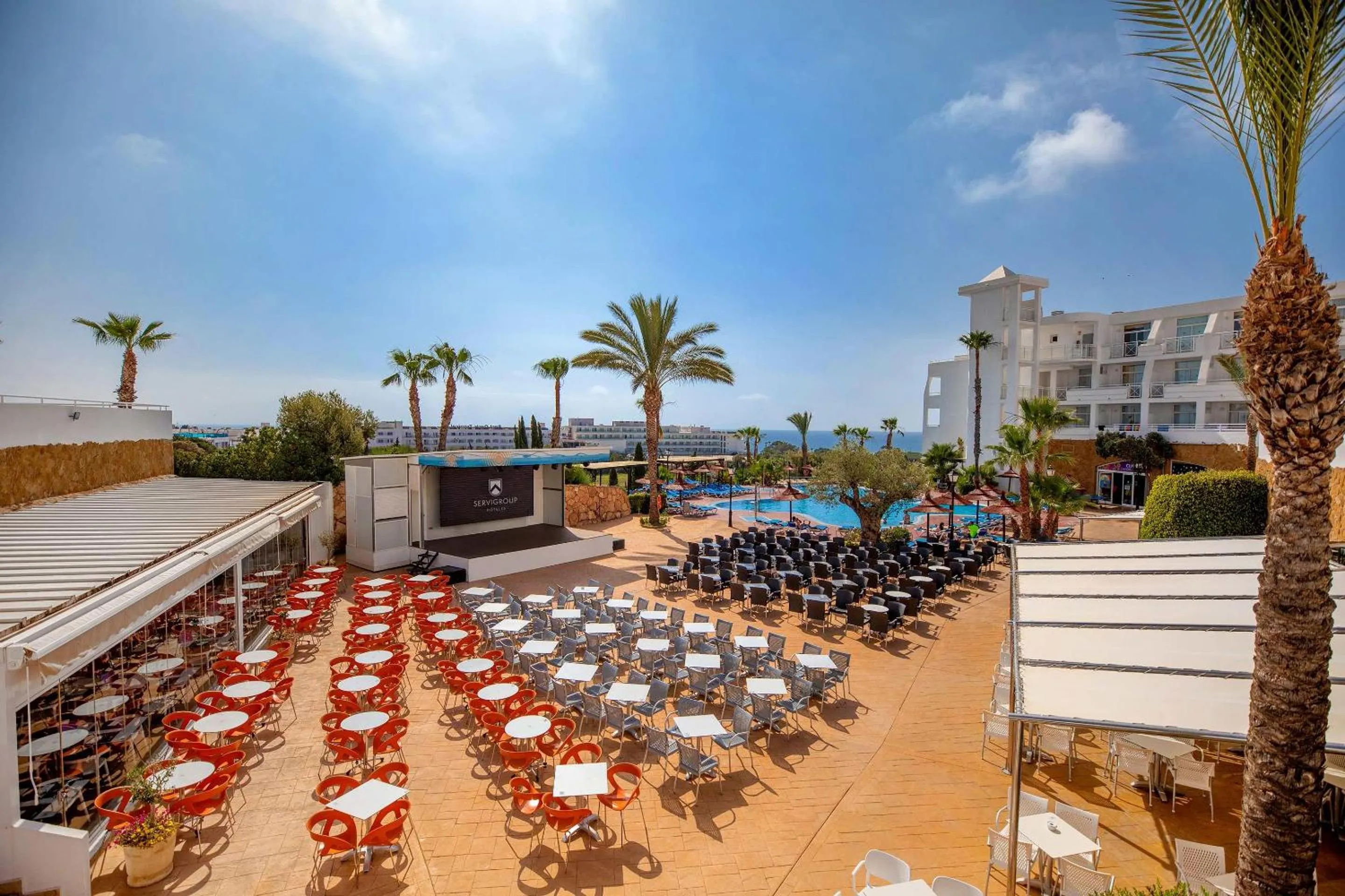 Balcony/Terrace in Hotel Servigroup Marina Mar
