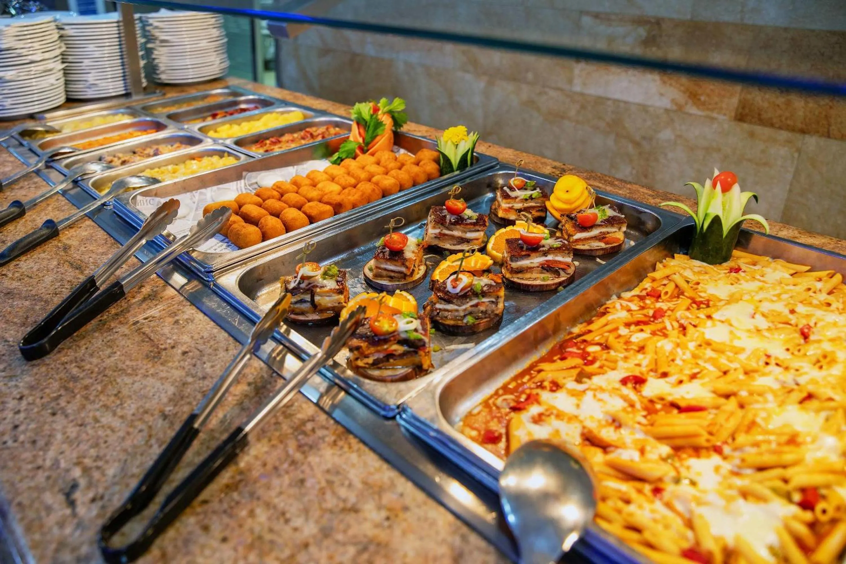 Restaurant/places to eat in Hotel Servigroup Diplomatic 4 Sup