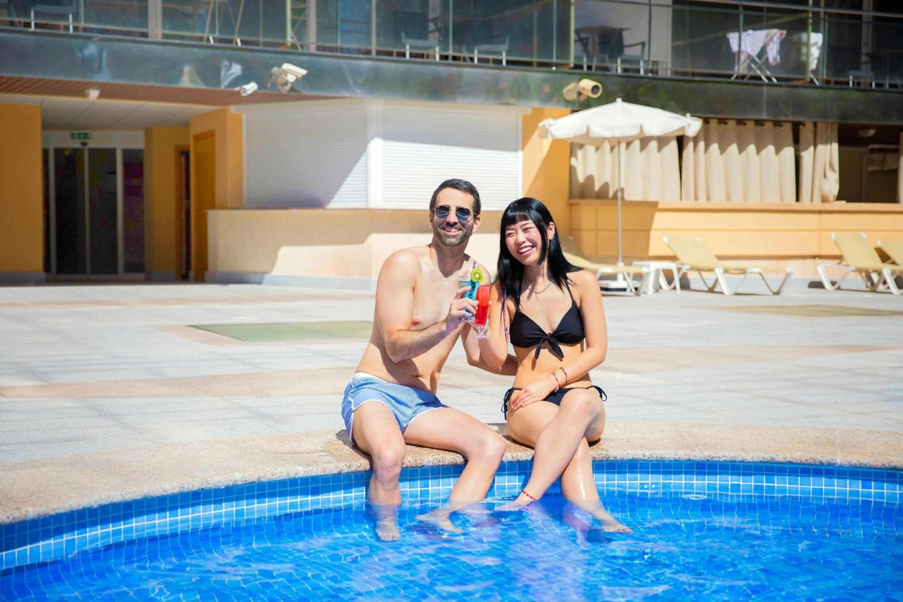 Swimming pool in Hotel Servigroup Diplomatic 4 Sup