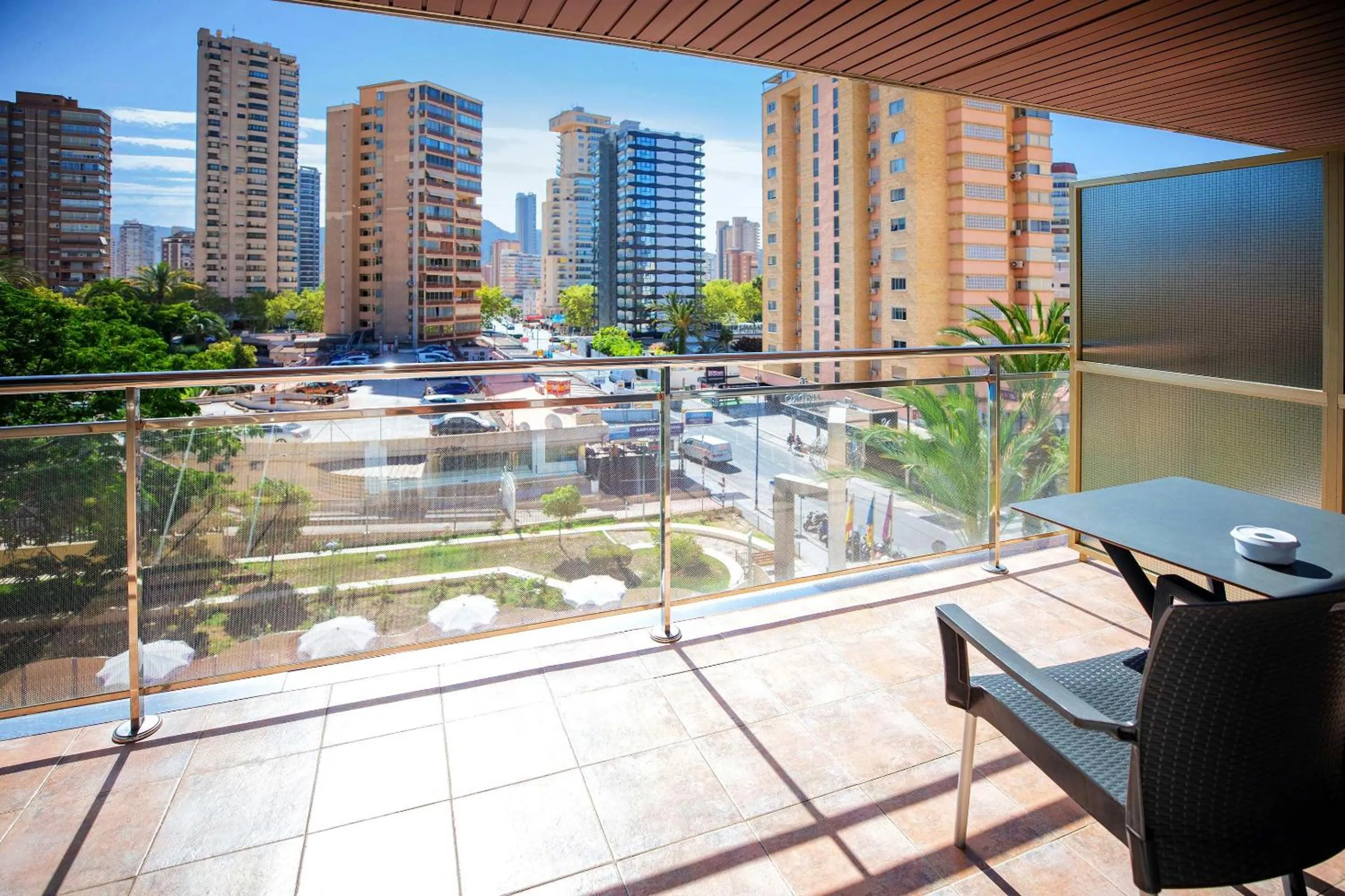 View (from property/room) in Hotel Servigroup Diplomatic 4 Sup