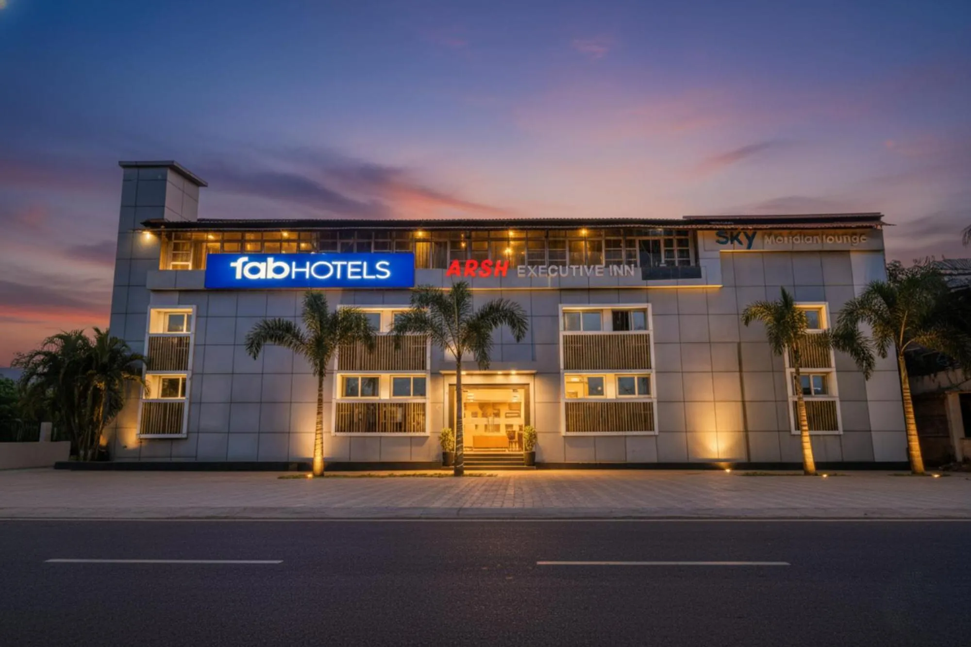 Property building in FabHotel Arsh Executive Inn