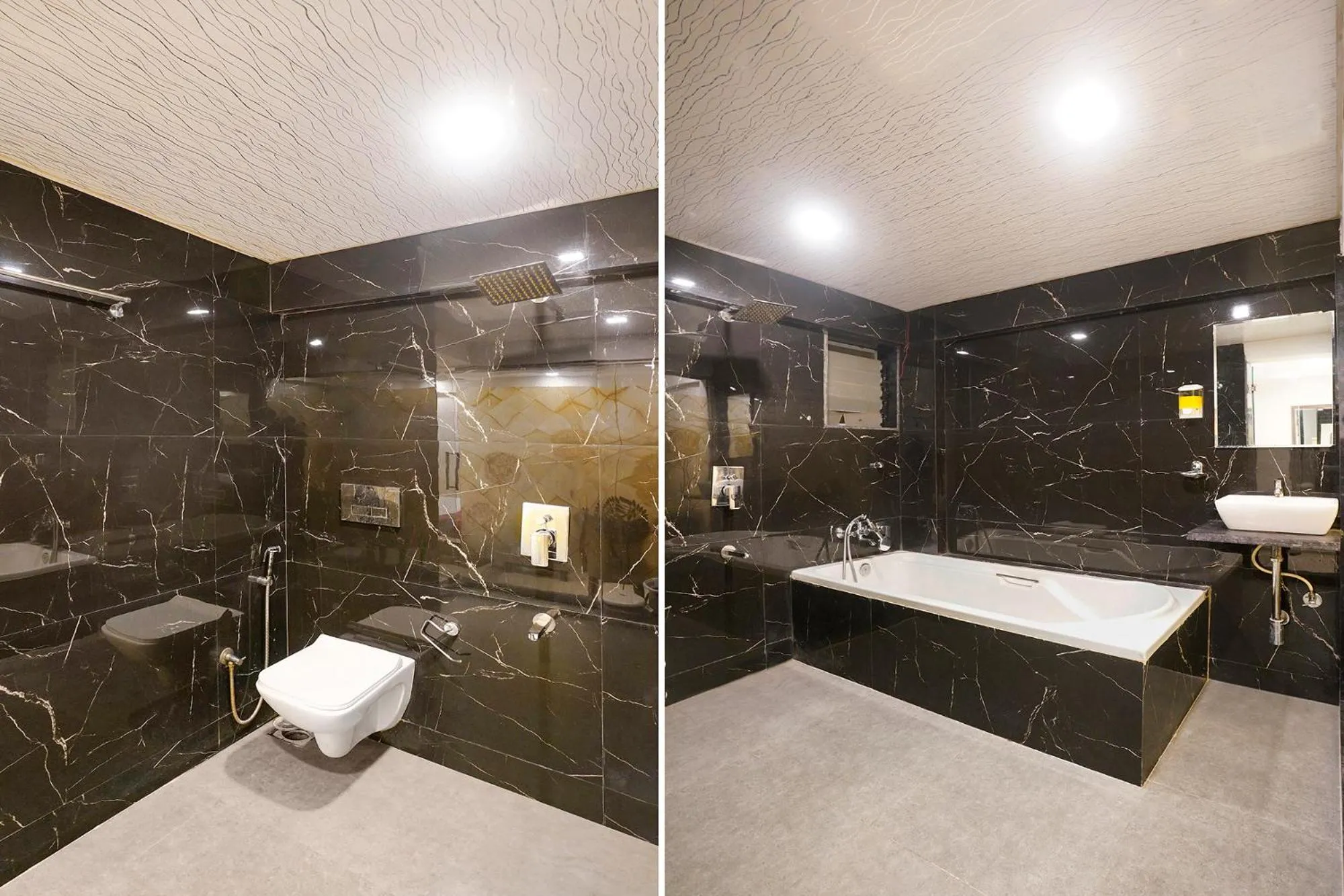 Bathroom in FabHotel Arsh Executive Inn
