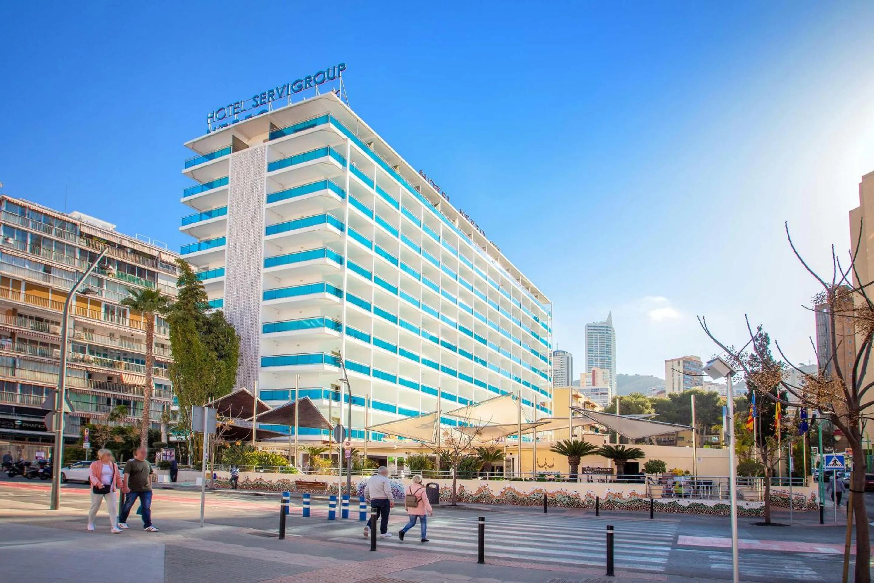 Property building in Hotel Servigroup Nereo