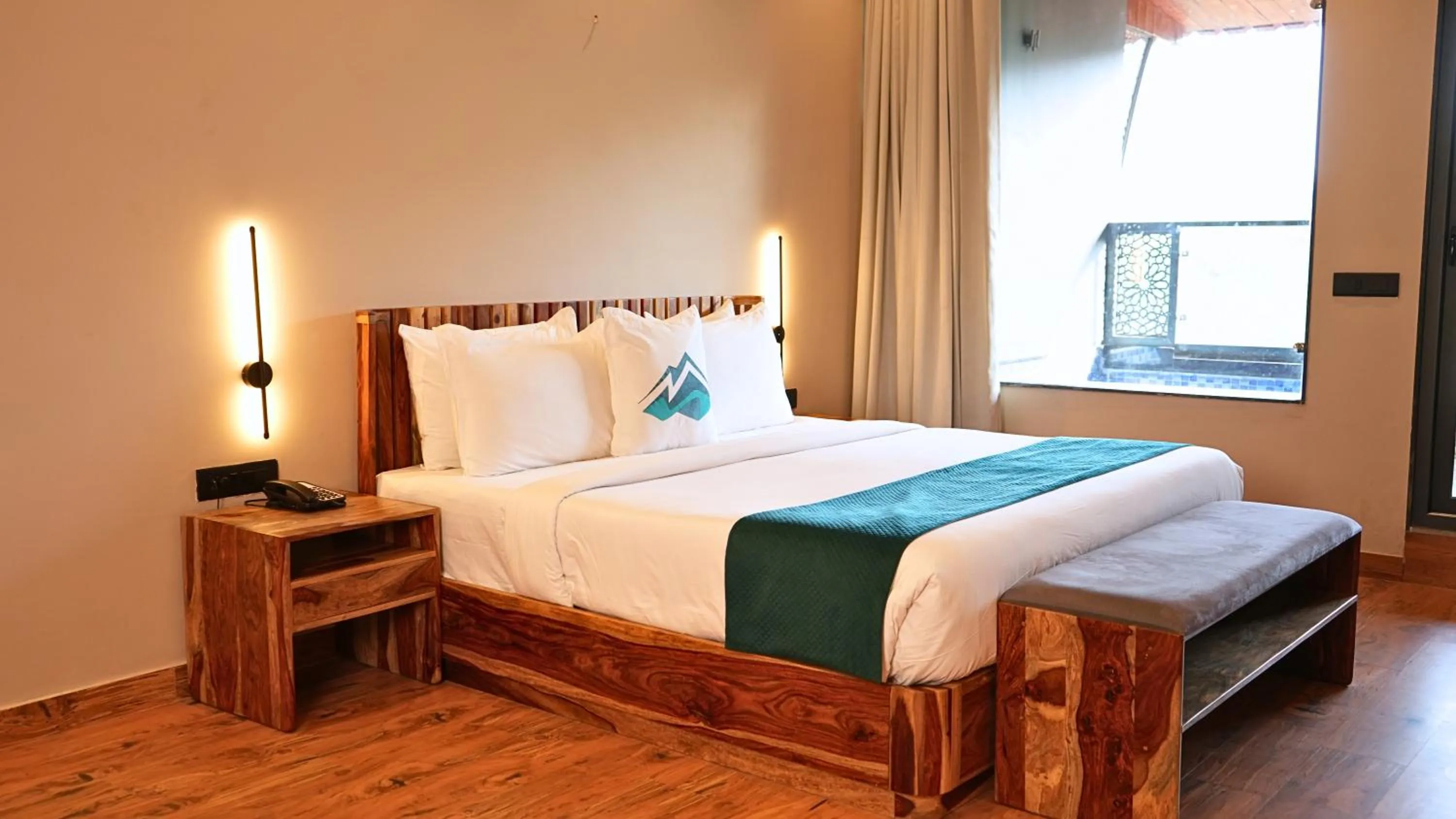 Bedroom, Bed in The Divine Hills Resort