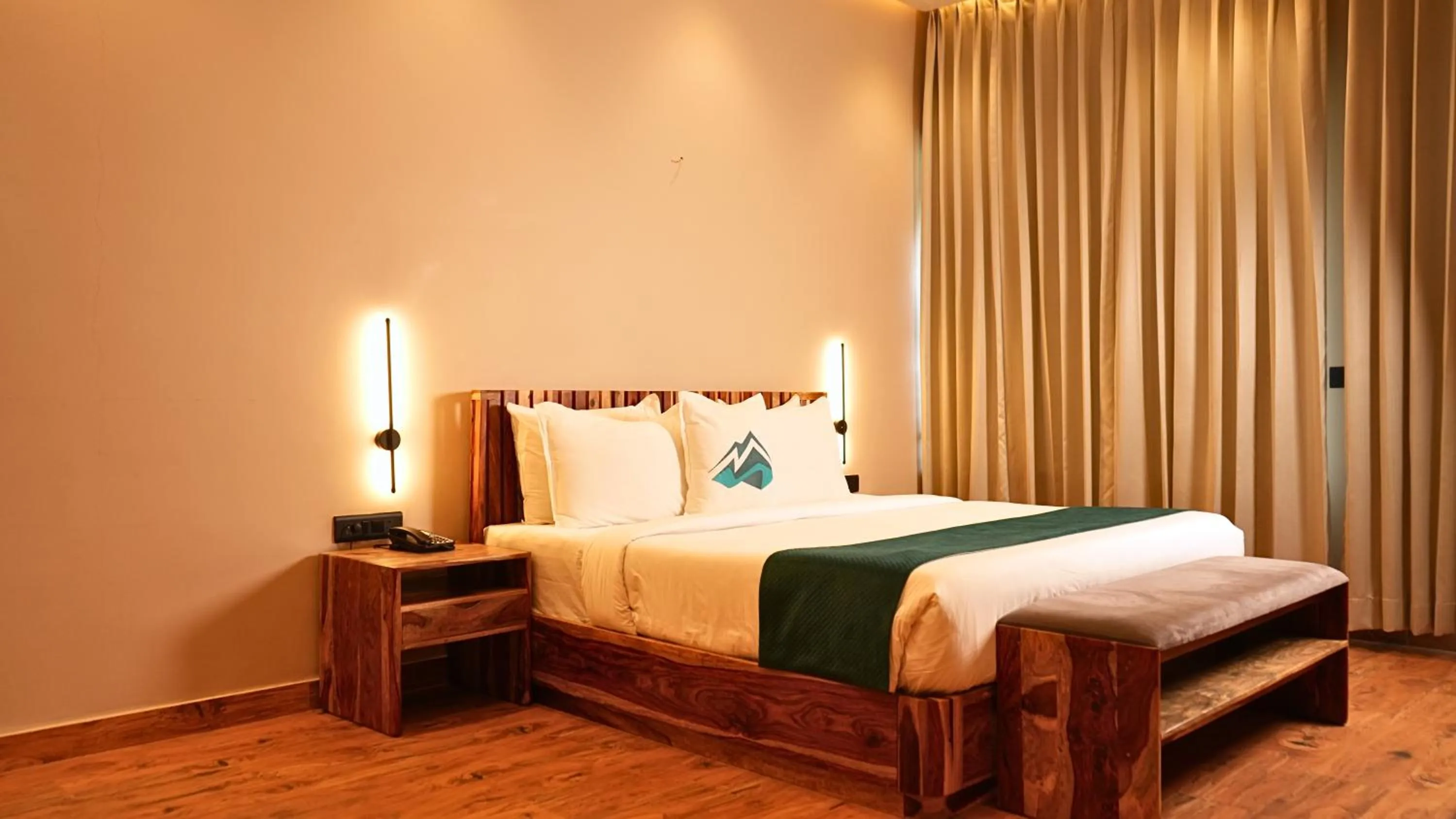 Bedroom, Bed in The Divine Hills Resort