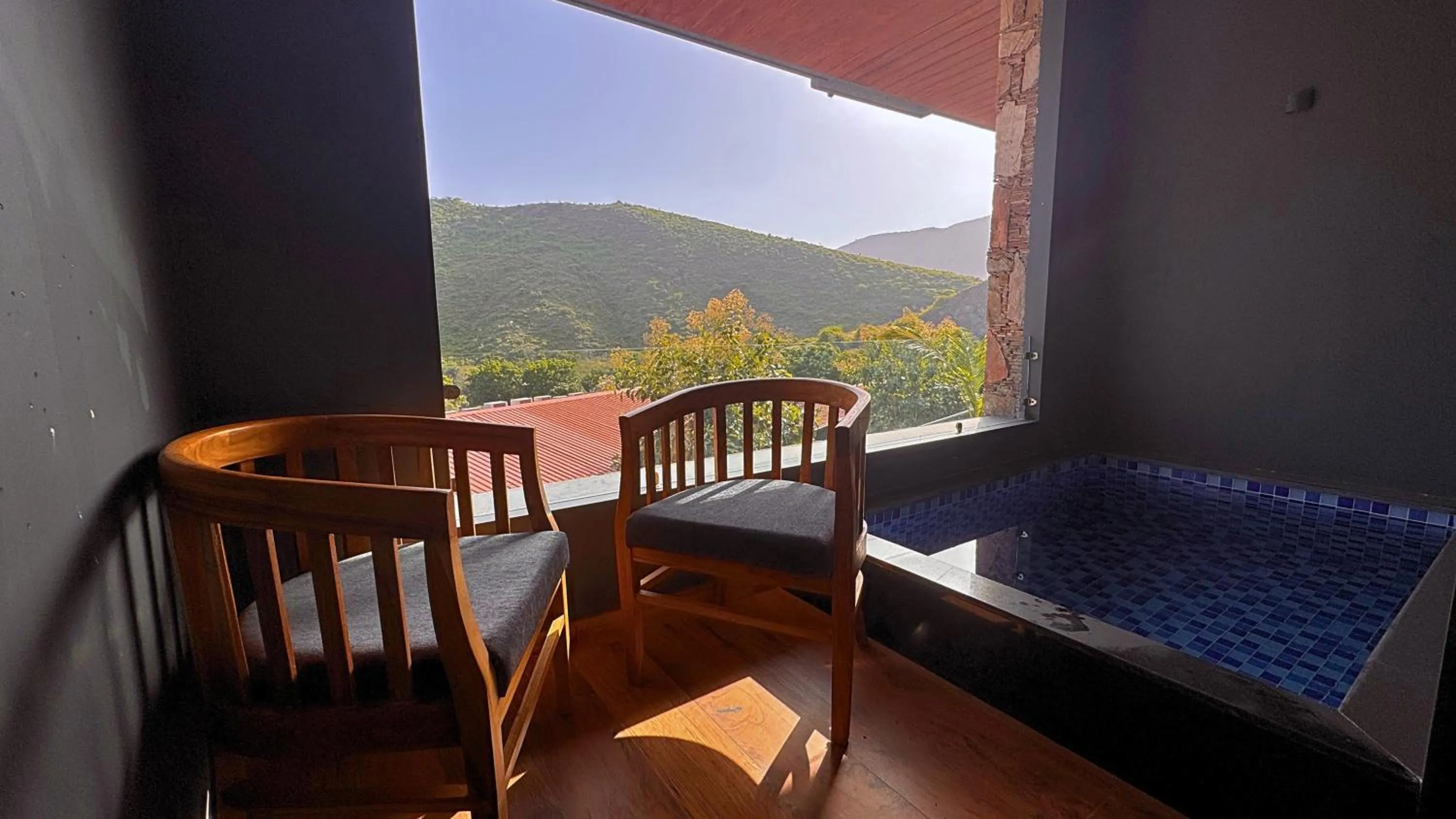 Swimming pool in The Divine Hills Resort