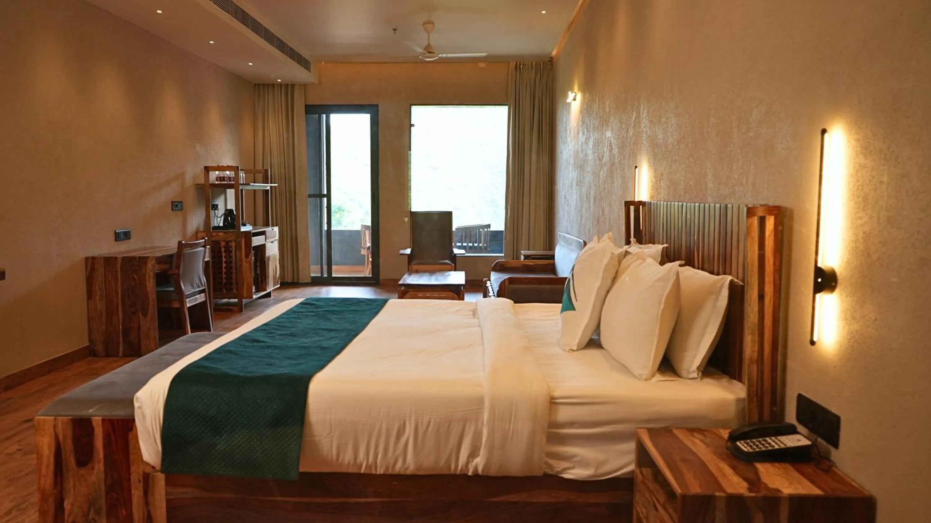 Bedroom, Bed in The Divine Hills Resort