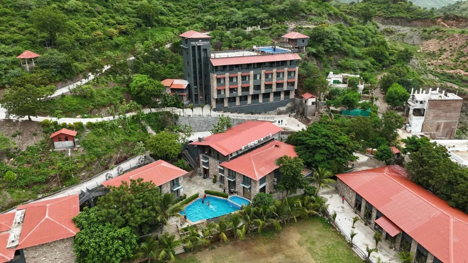 Property building in The Divine Hills Resort