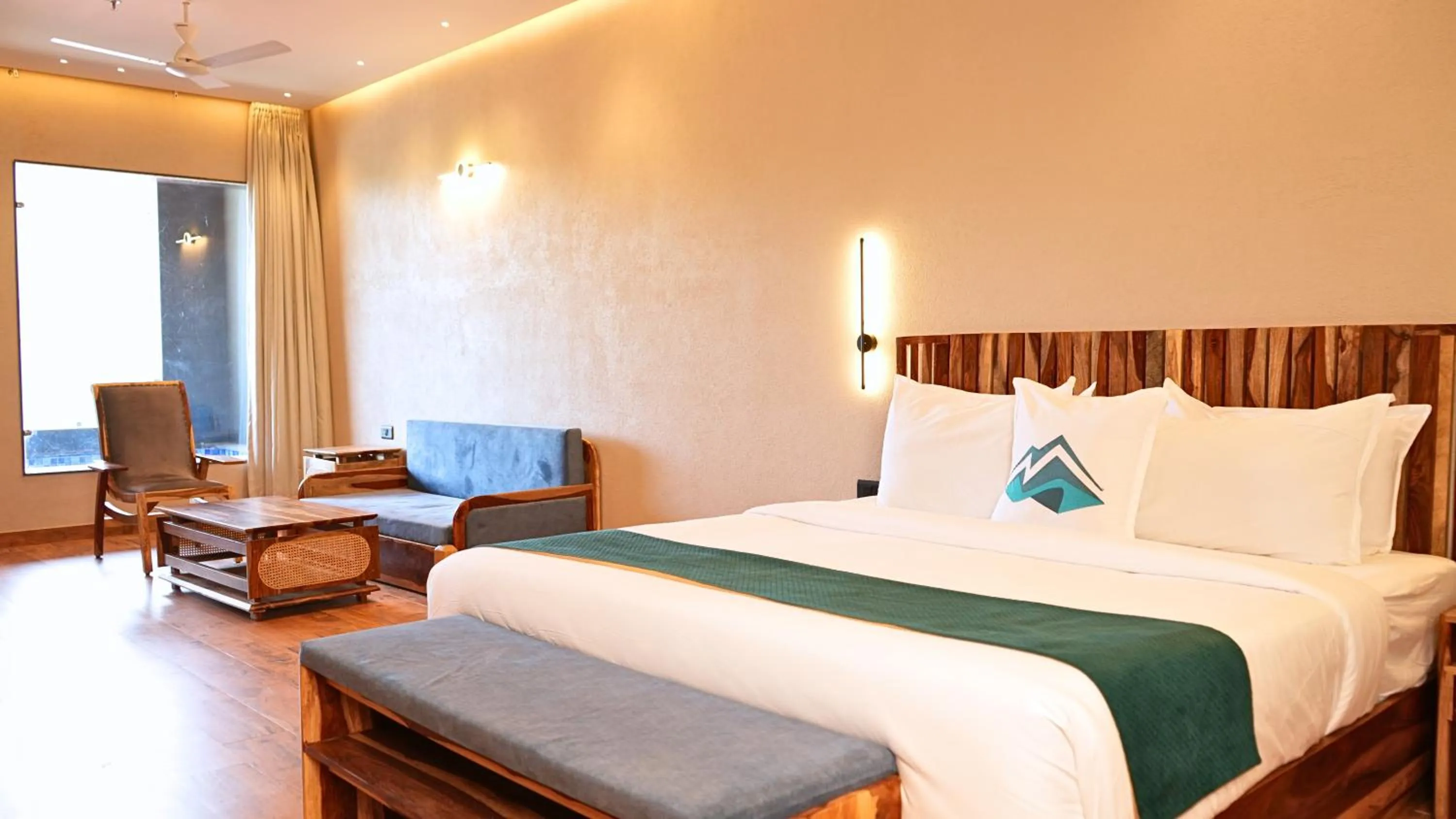 Bedroom, Bed in The Divine Hills Resort