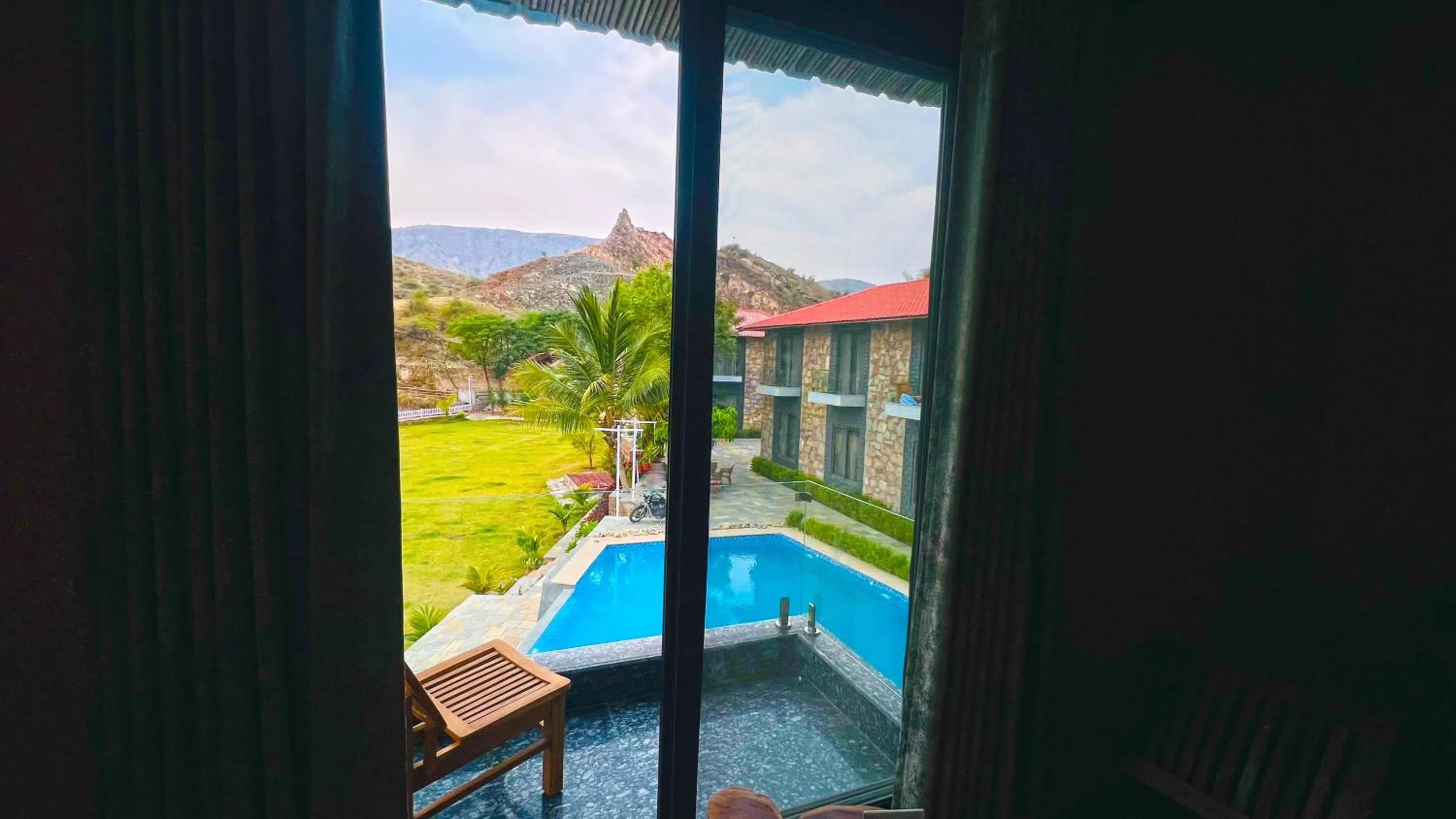 View (from property/room), Pool View in The Divine Hills Resort