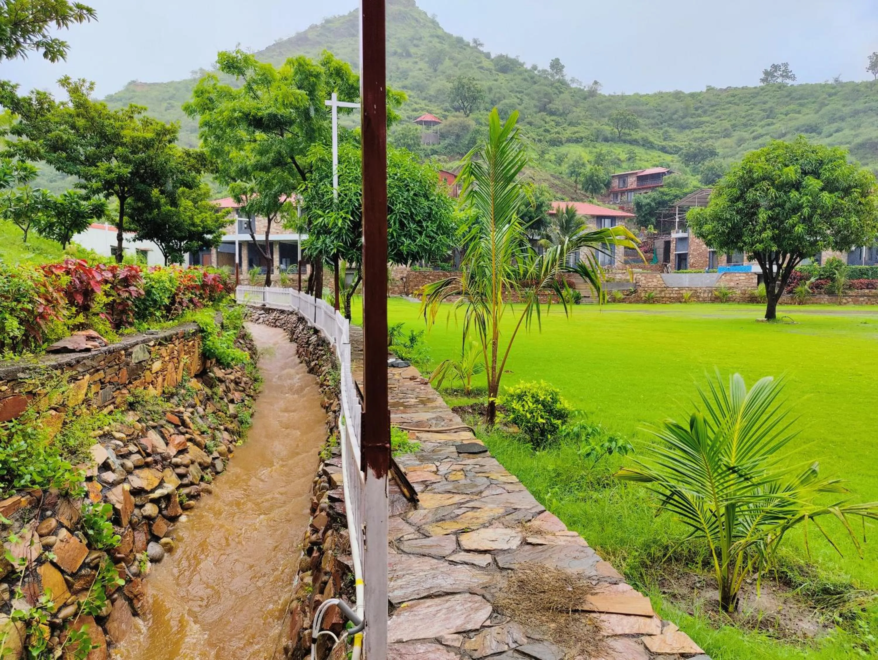 Garden in The Divine Hills Resort