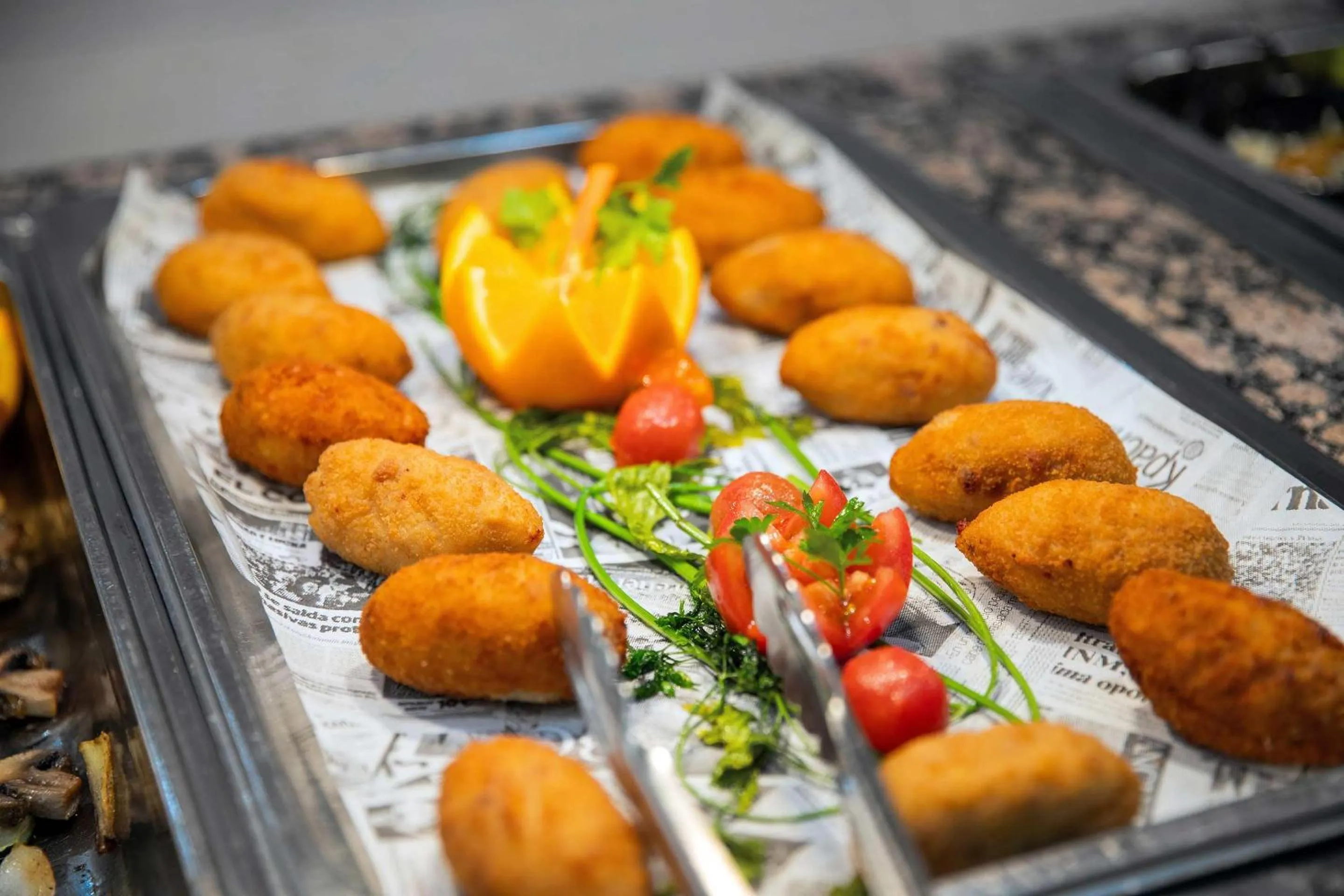 Restaurant/places to eat in Hotel Servigroup Orange