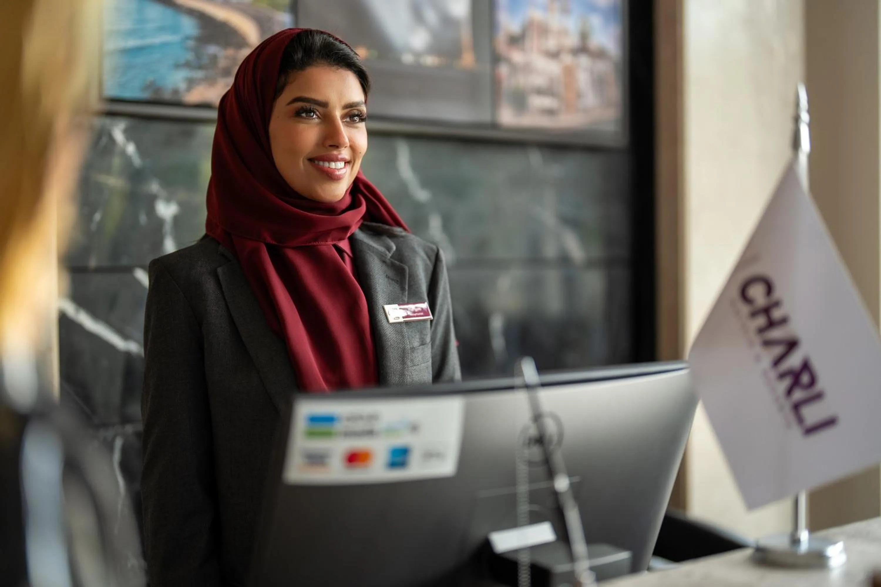 People in Charli Hotel Jeddah