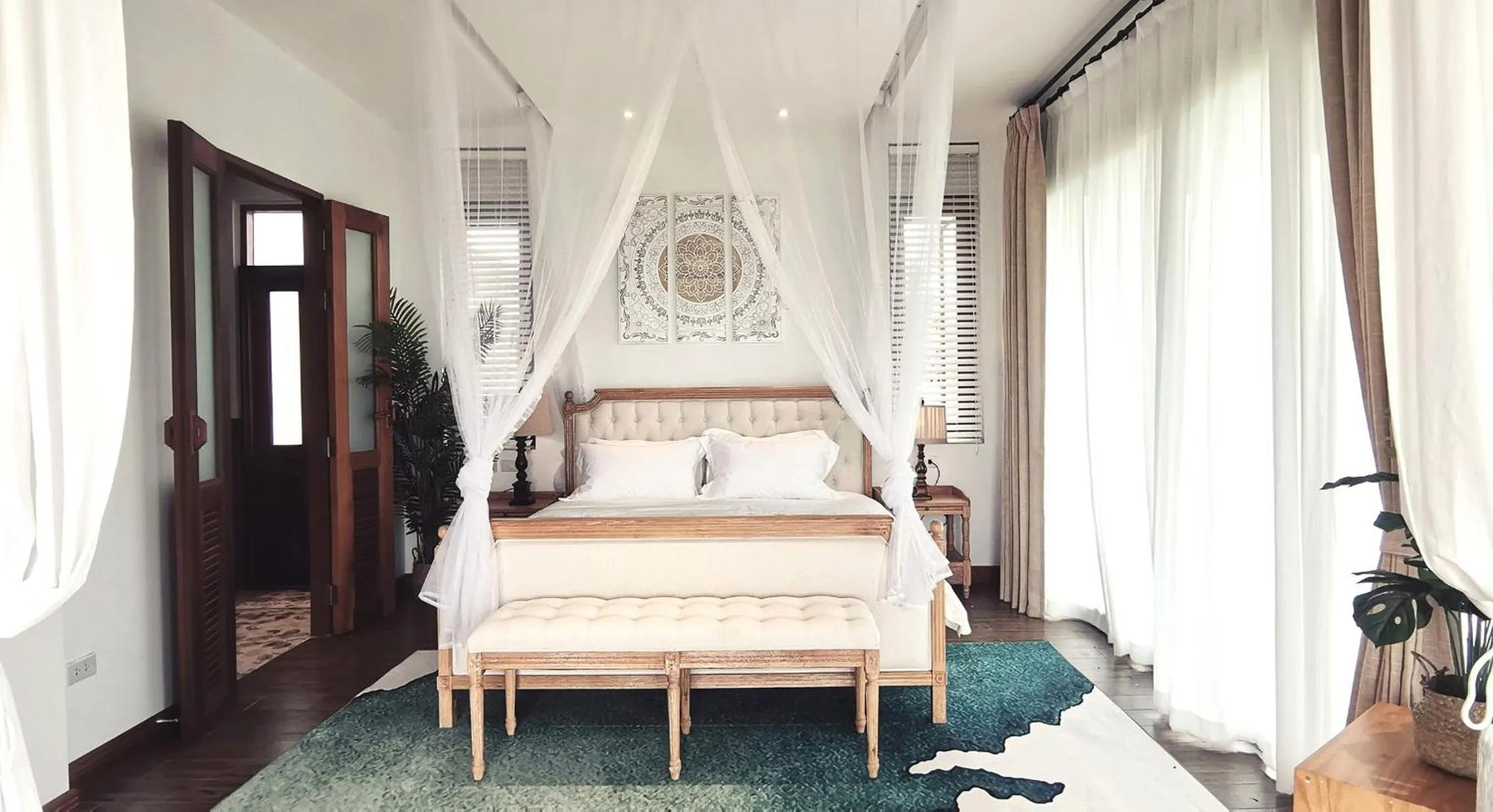 Bedroom, Bed in Rice Villa Chiang Mai