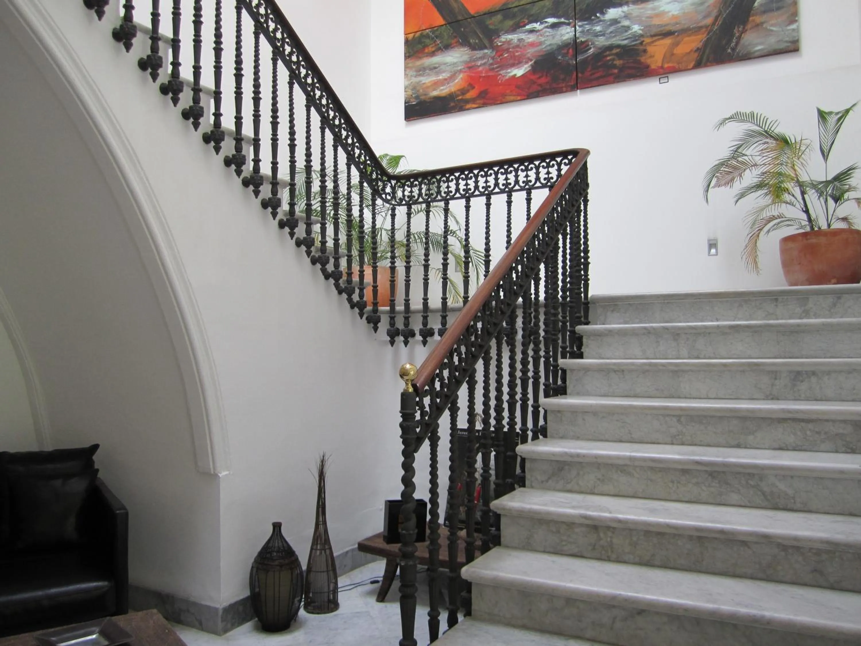 Decorative detail in Hotel Palacio Garvey