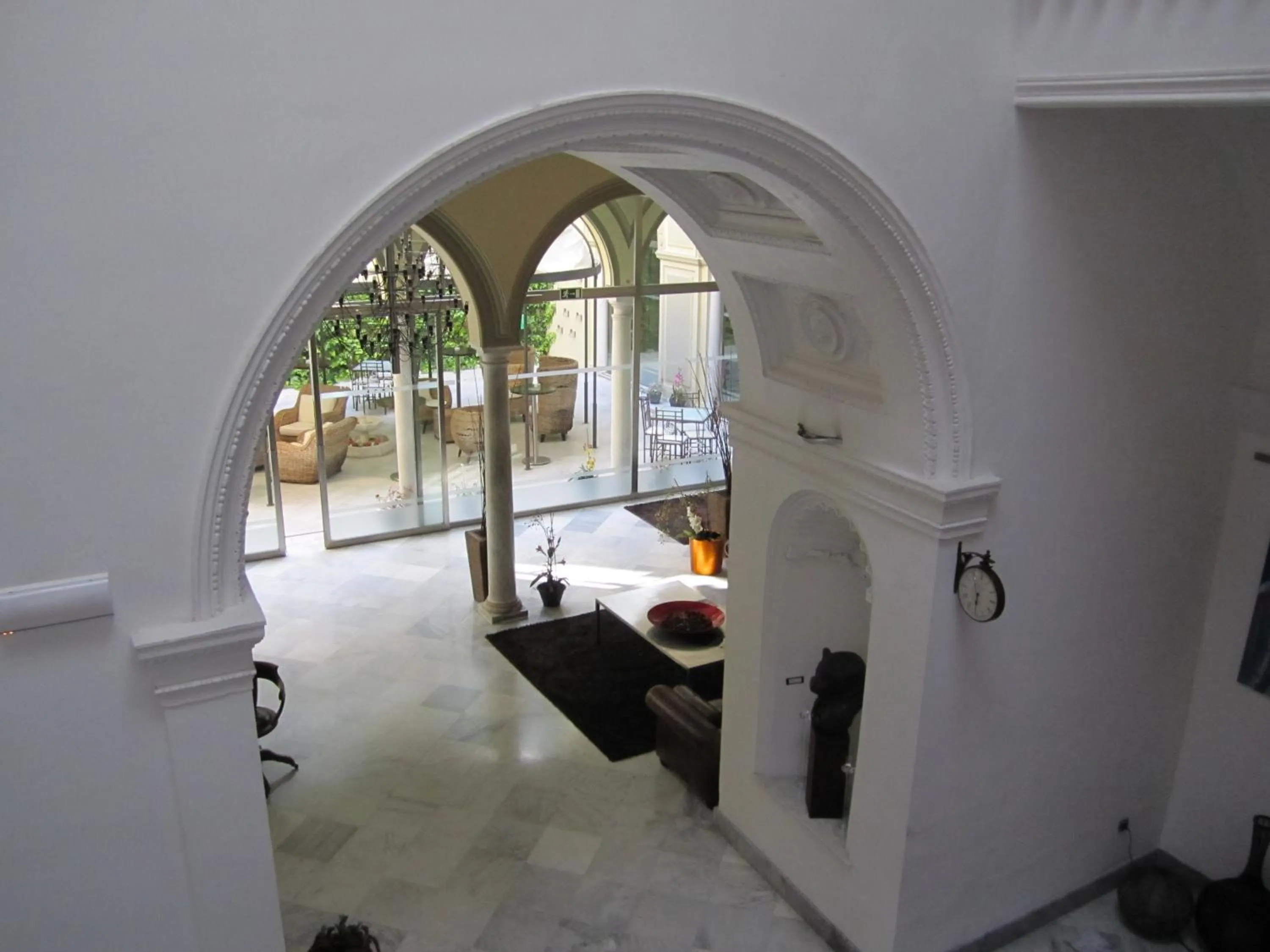 Lobby or reception in Hotel Palacio Garvey