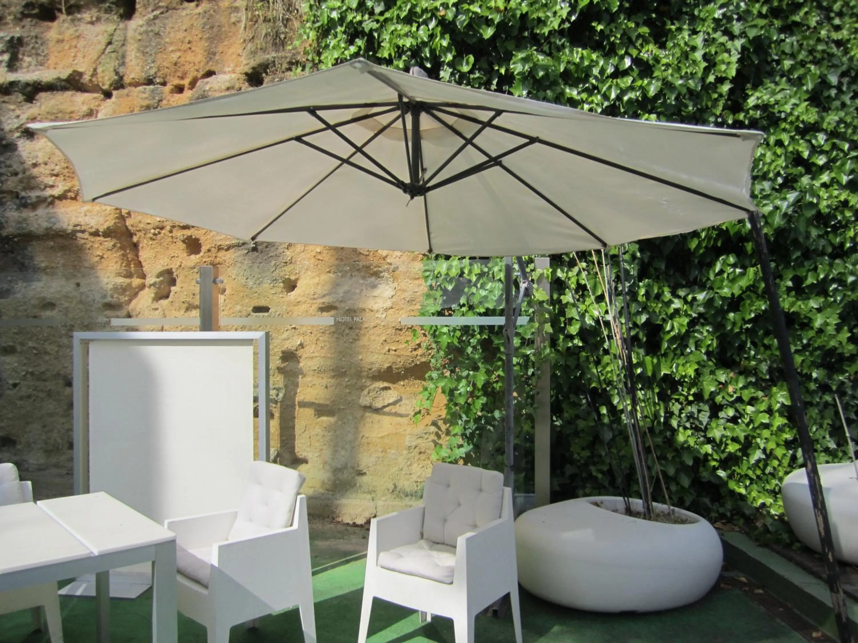 Garden in Hotel Palacio Garvey