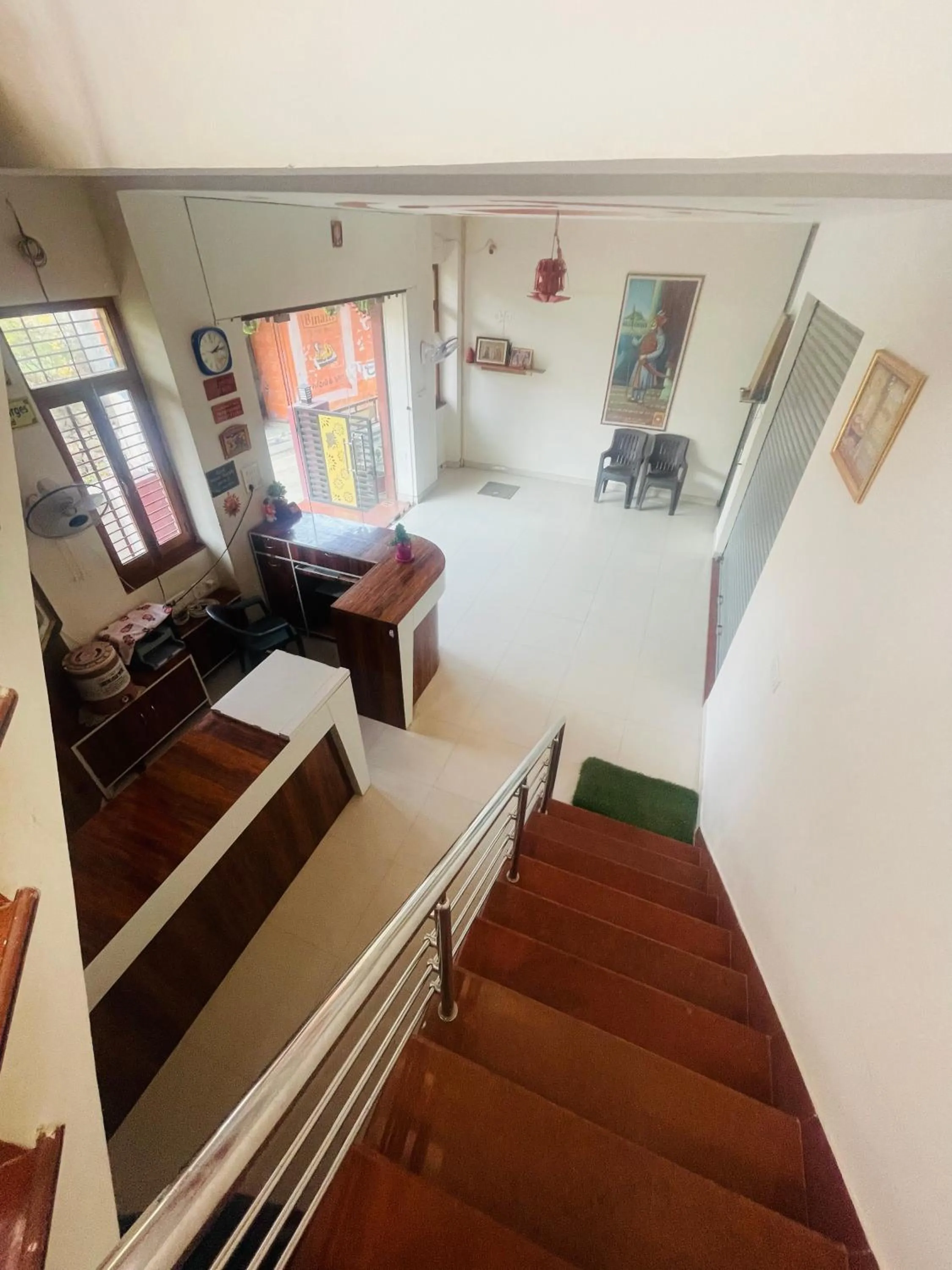 Lobby or reception in Hotel Raj Palace