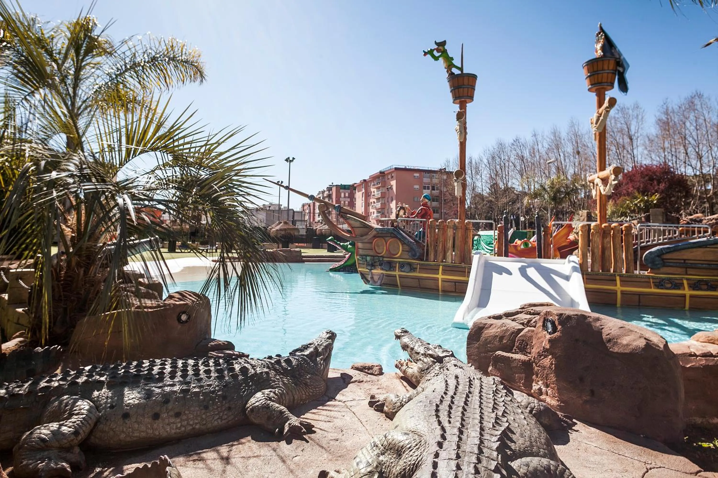 Pool view in Evenia Olympic Resort