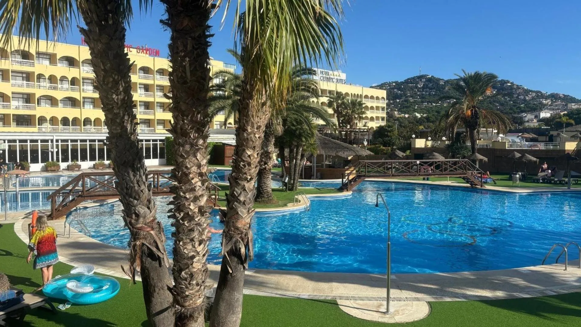 Swimming pool in Evenia Olympic Garden