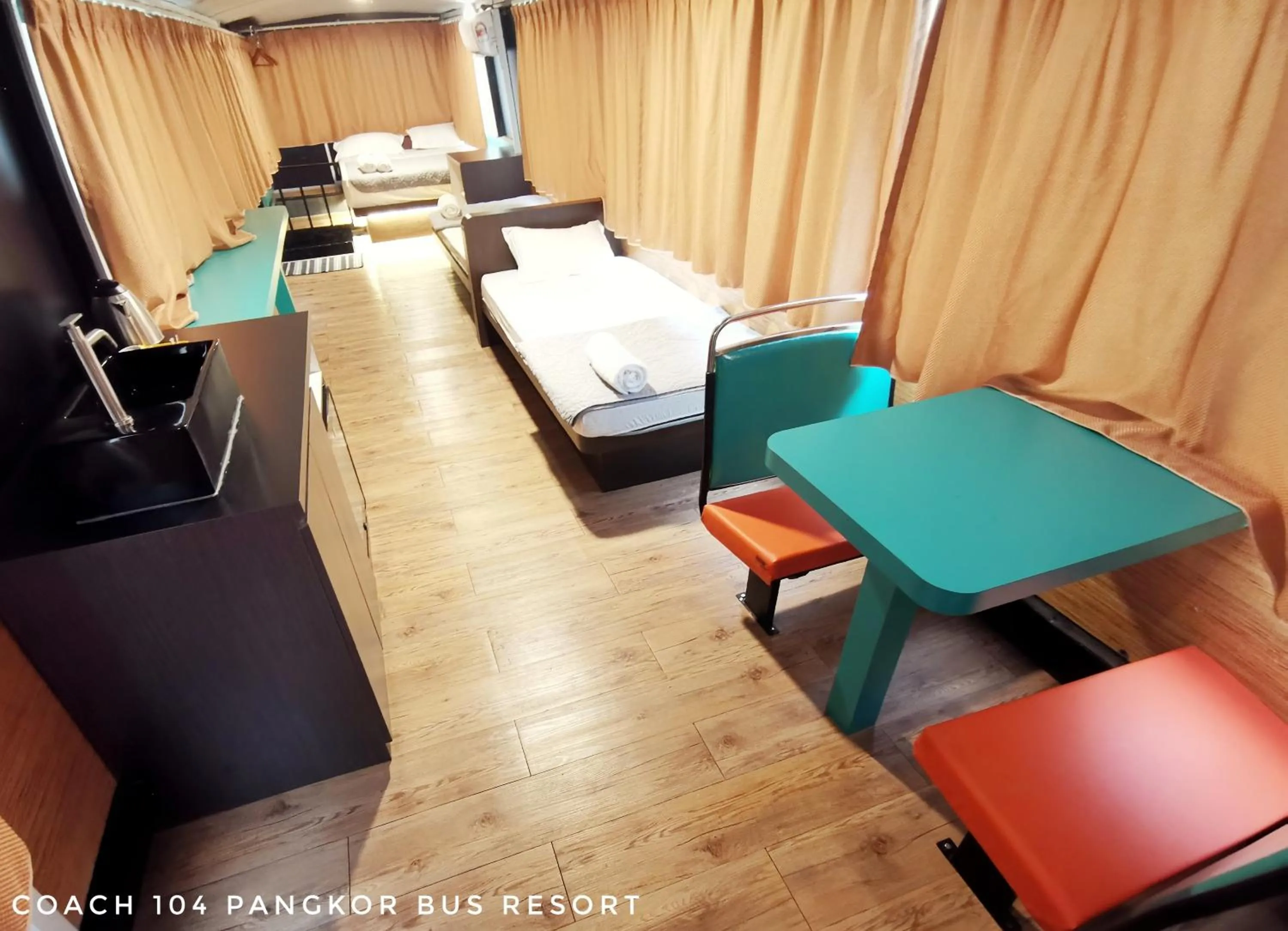 Bed in Pangkor Bus Resort by BESLA