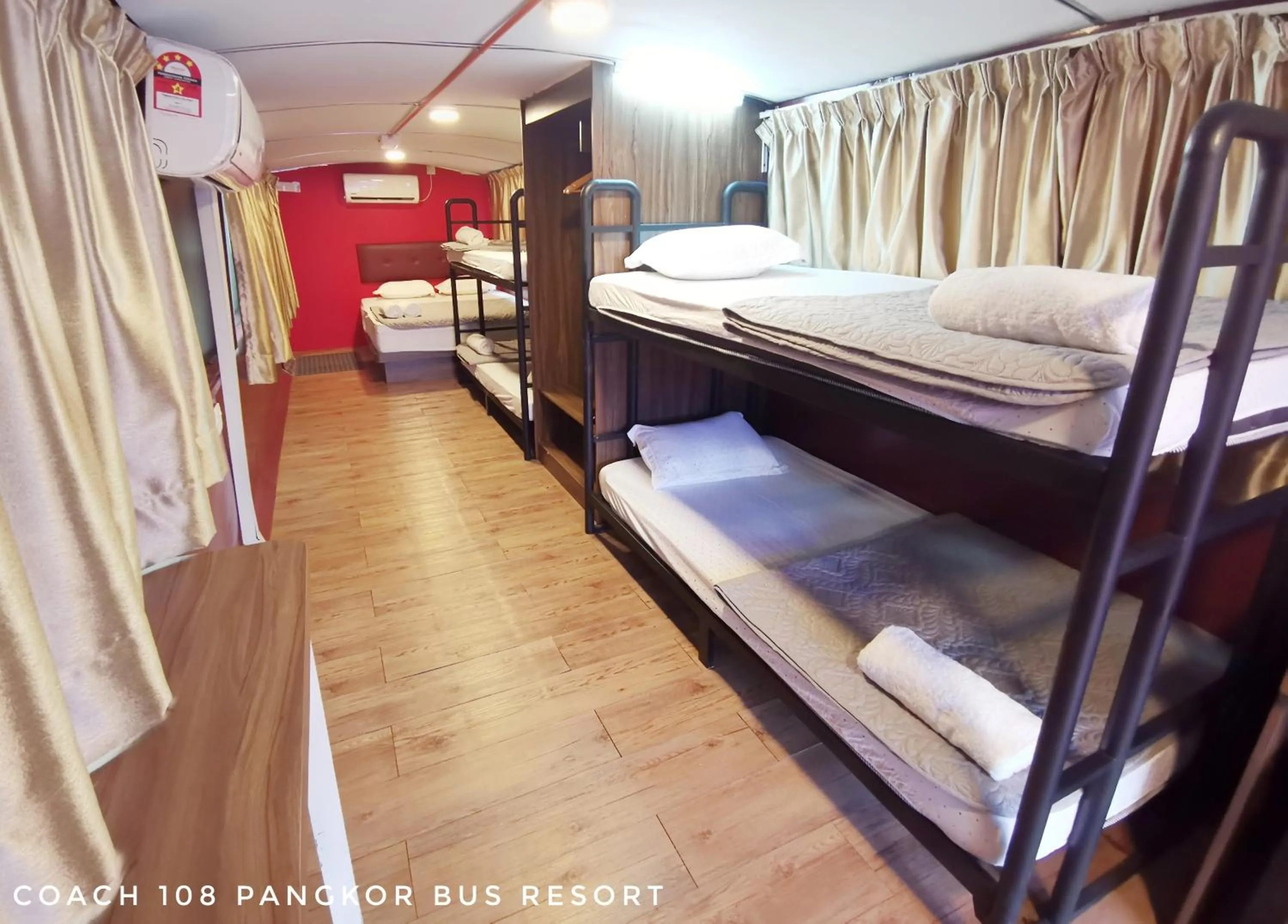 Bed in Pangkor Bus Resort by BESLA