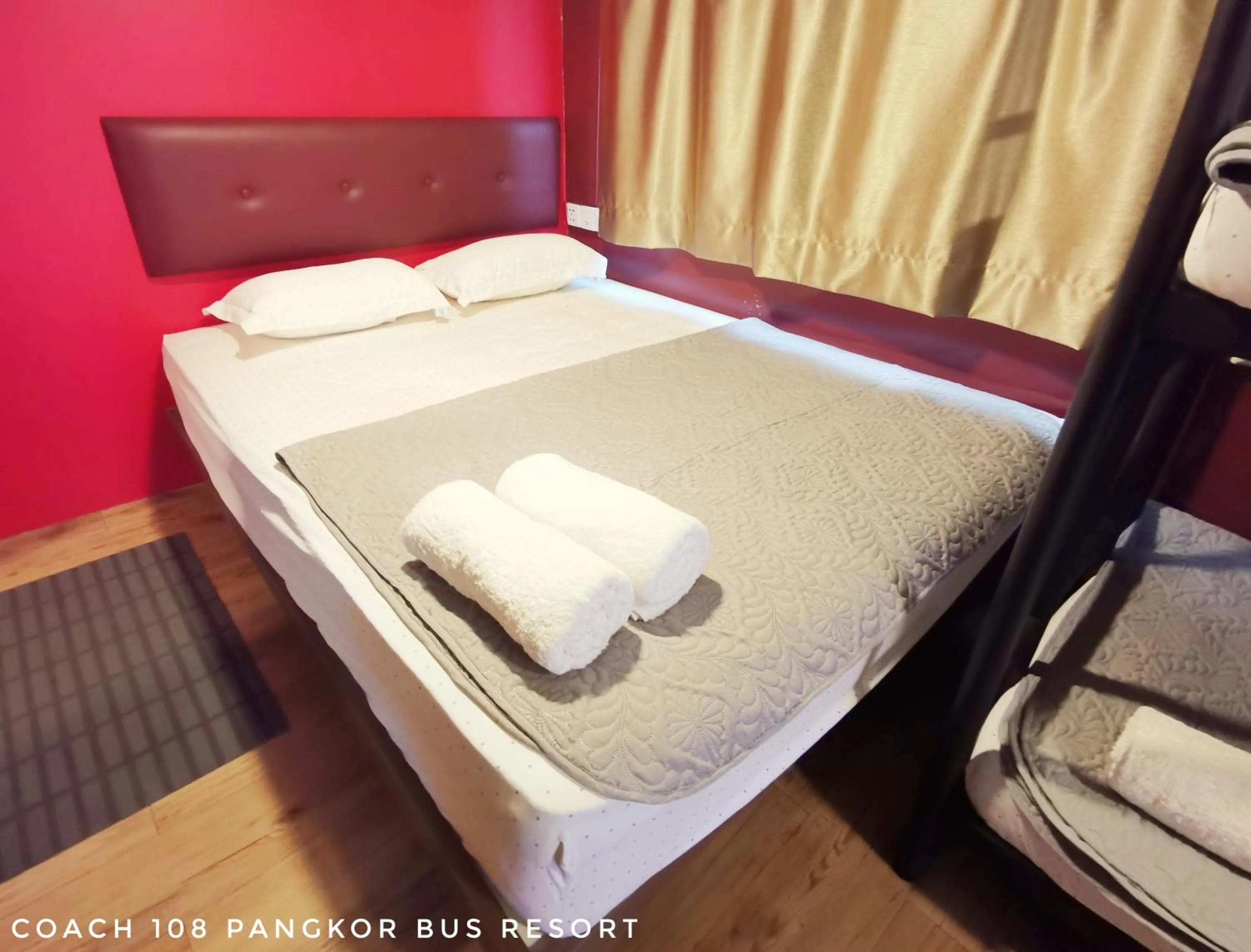 Bed in Pangkor Bus Resort by BESLA