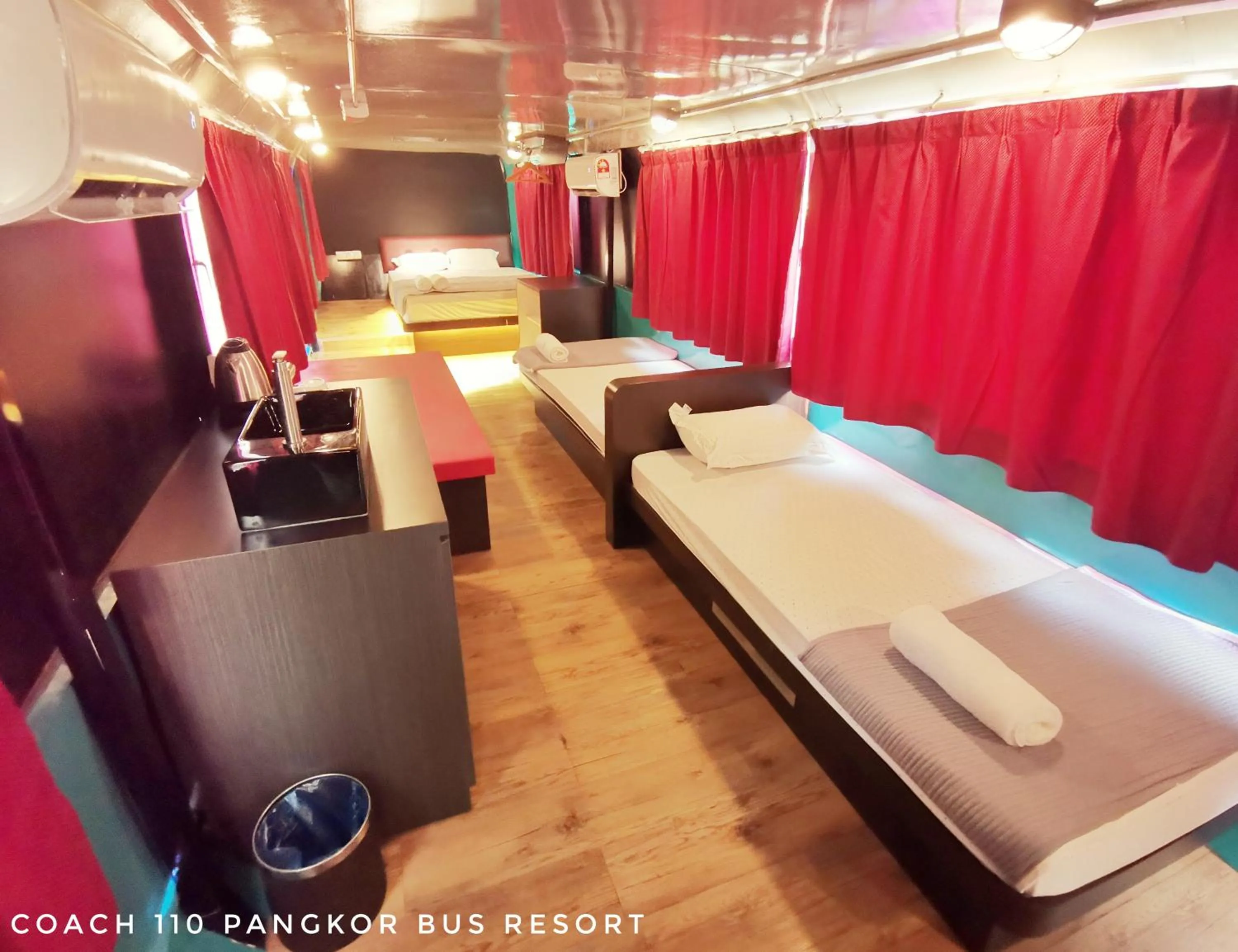 Bed in Pangkor Bus Resort by BESLA