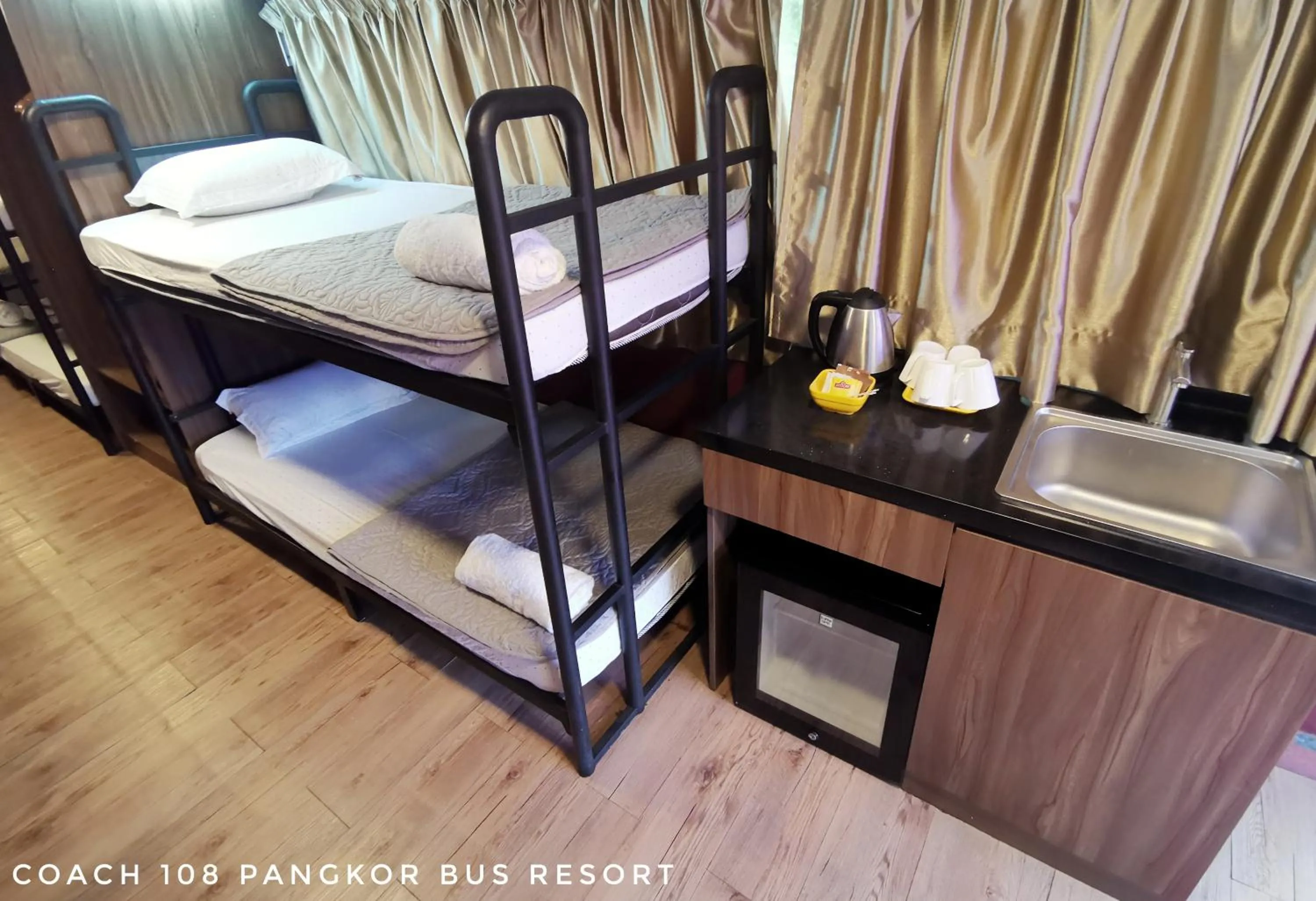 Bed in Pangkor Bus Resort by BESLA