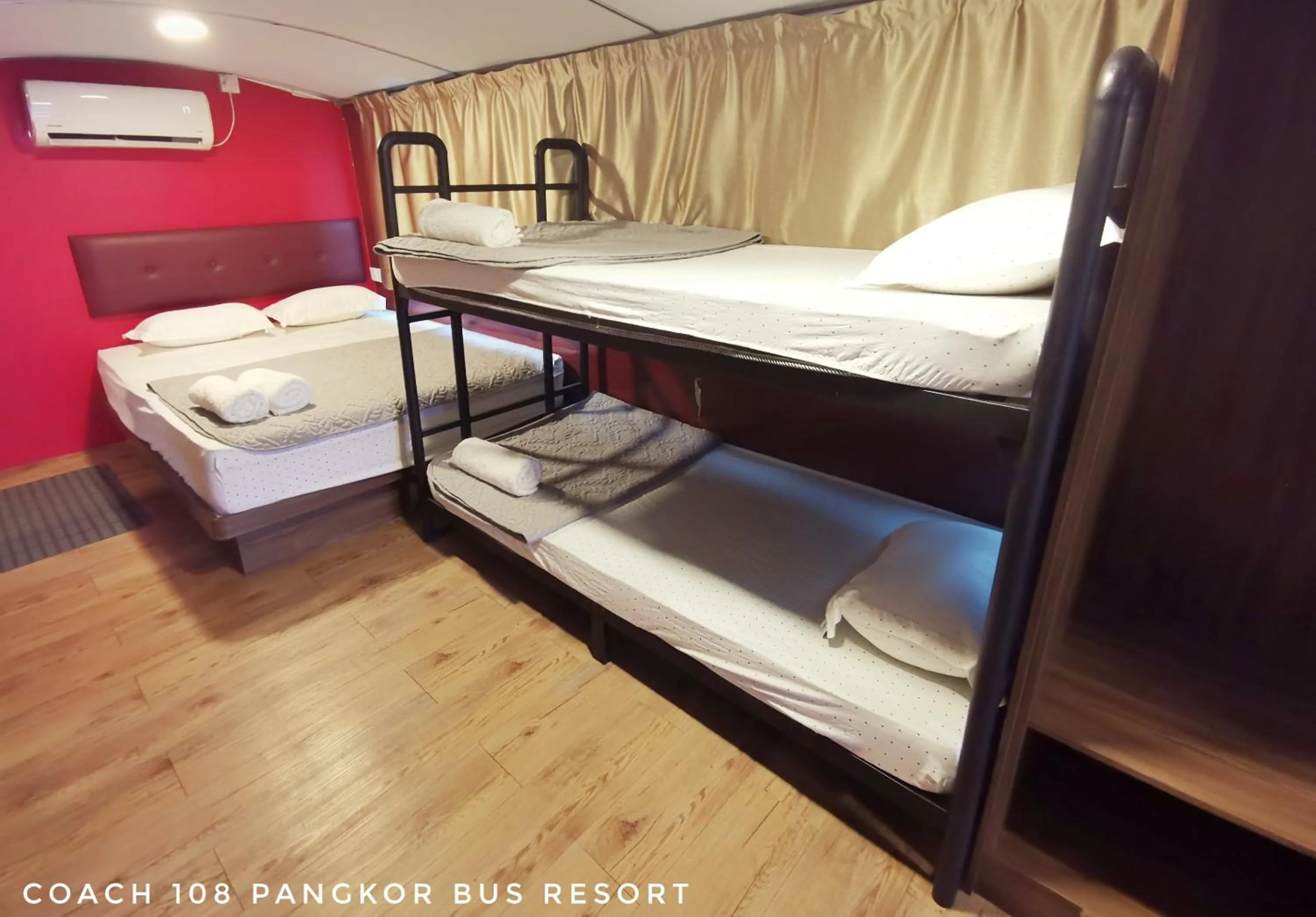 Bed in Pangkor Bus Resort by BESLA