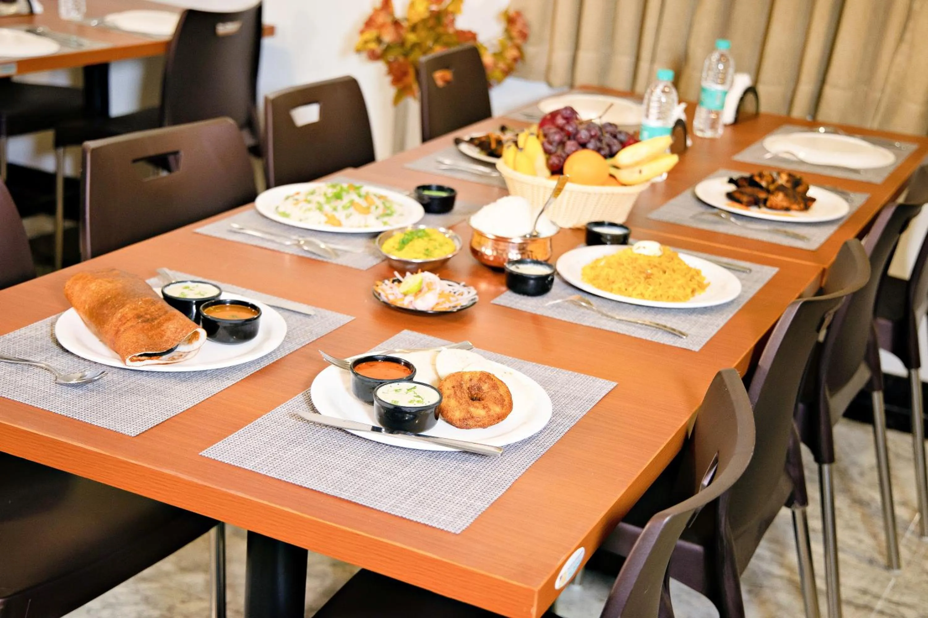 Food in Villa Grand Hotel Near Kempegowda International Airport