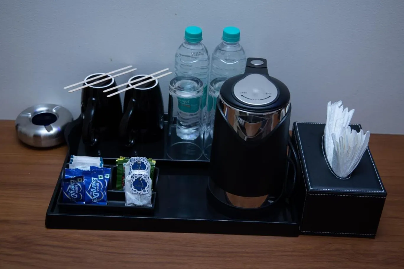 Coffee/tea facilities in Villa Grand Hotel Near Kempegowda International Airport