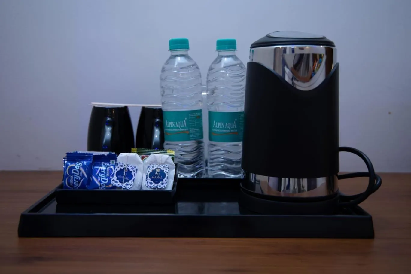 Coffee/tea facilities in Villa Grand Hotel Near Kempegowda International Airport